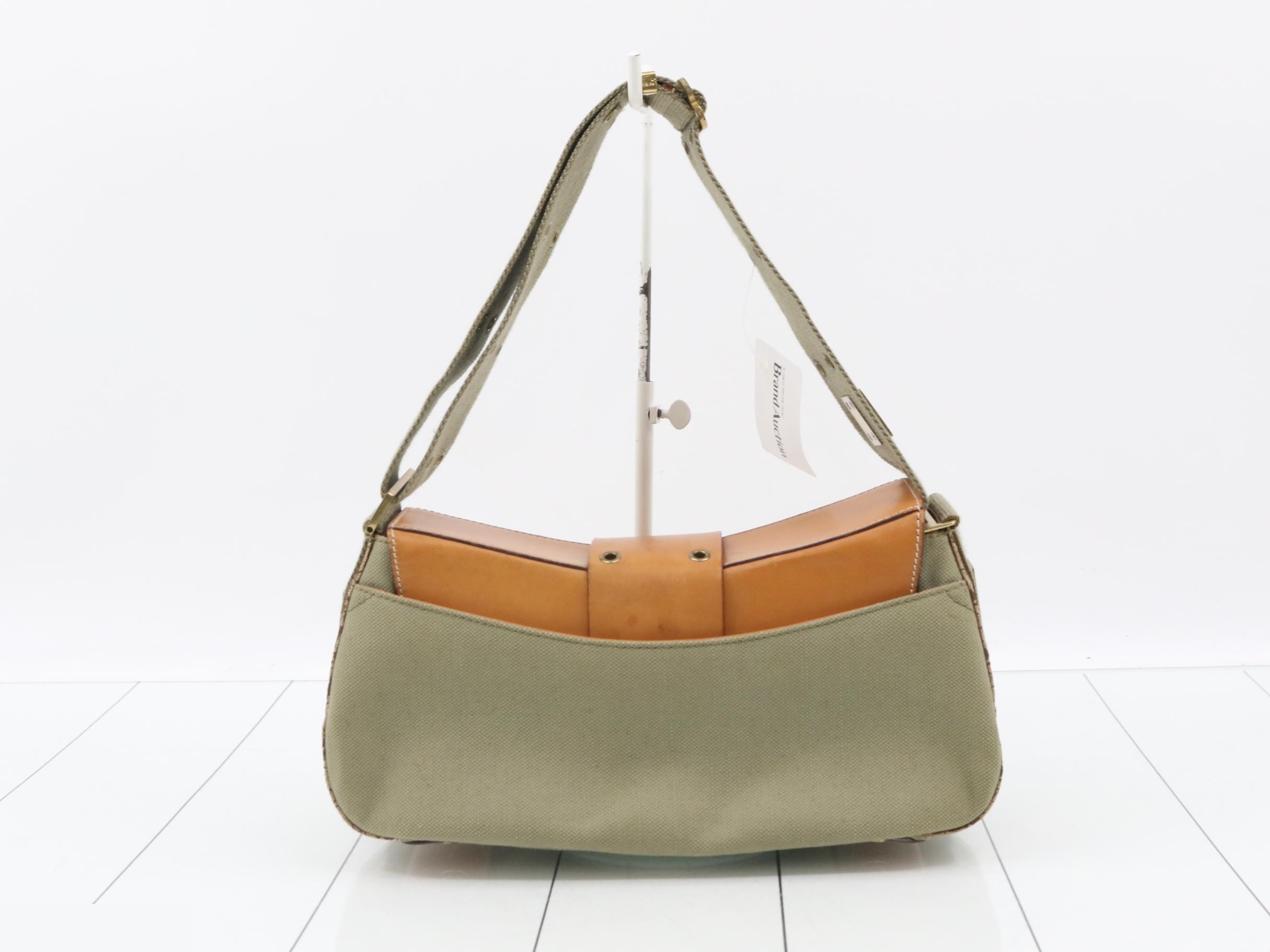 Canvas Logo One-Shoulder Bag — view 2