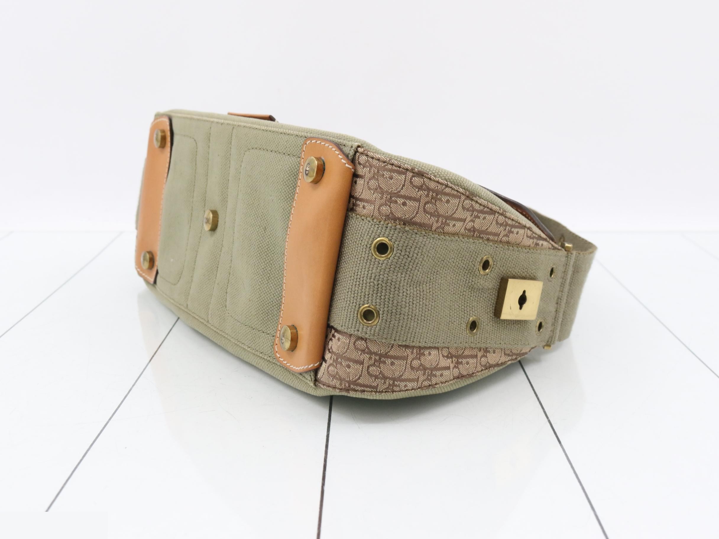 Canvas Logo One-Shoulder Bag — view 6