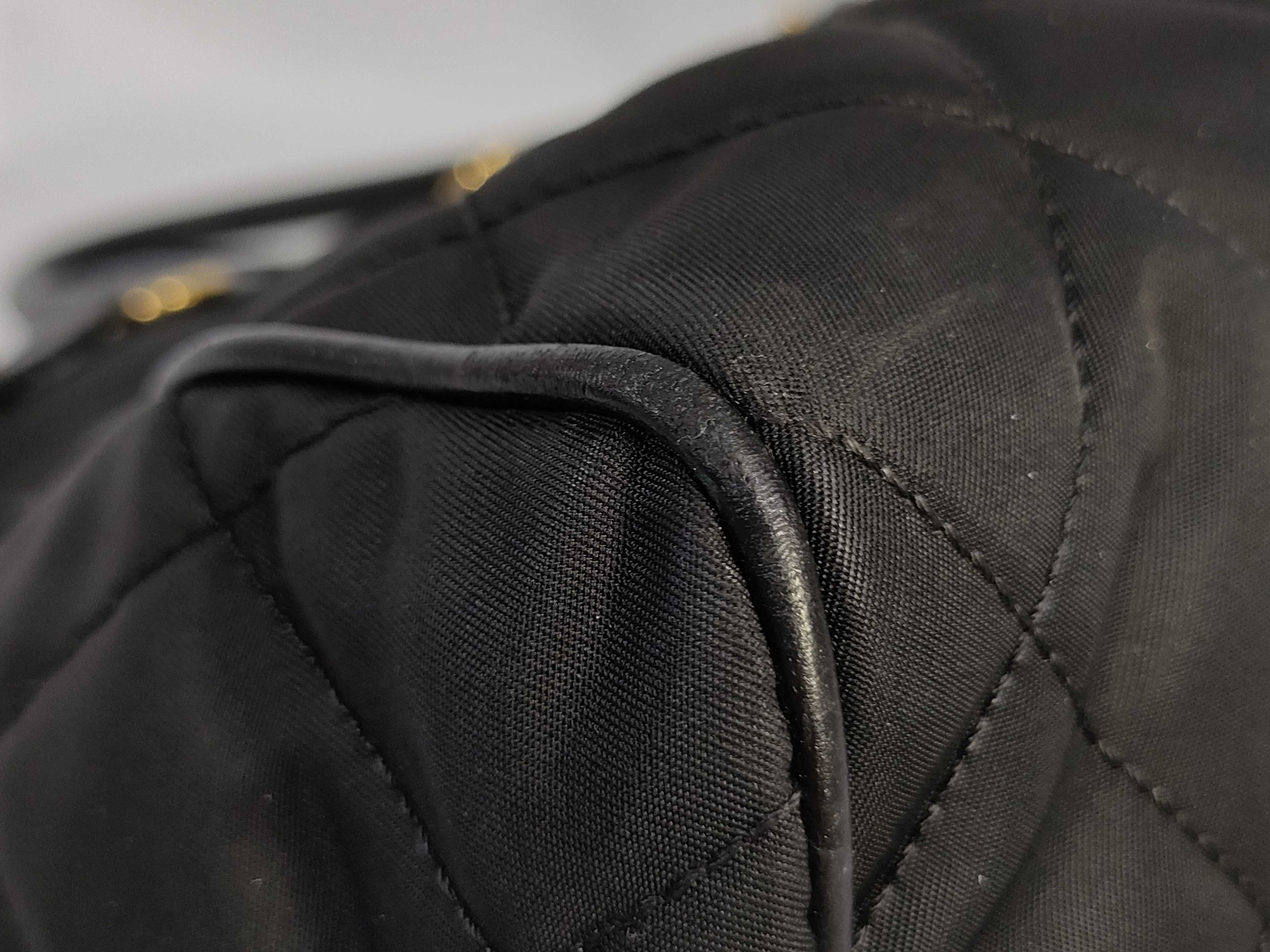 Nylon Quilted 2-Way Tote Bag (Handbag) — view 6