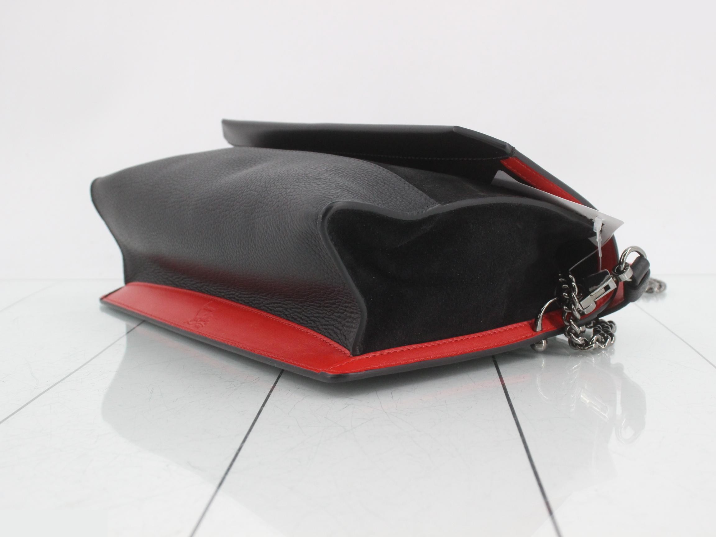 Studded chain suede shoulder bag (2-way) — view 6