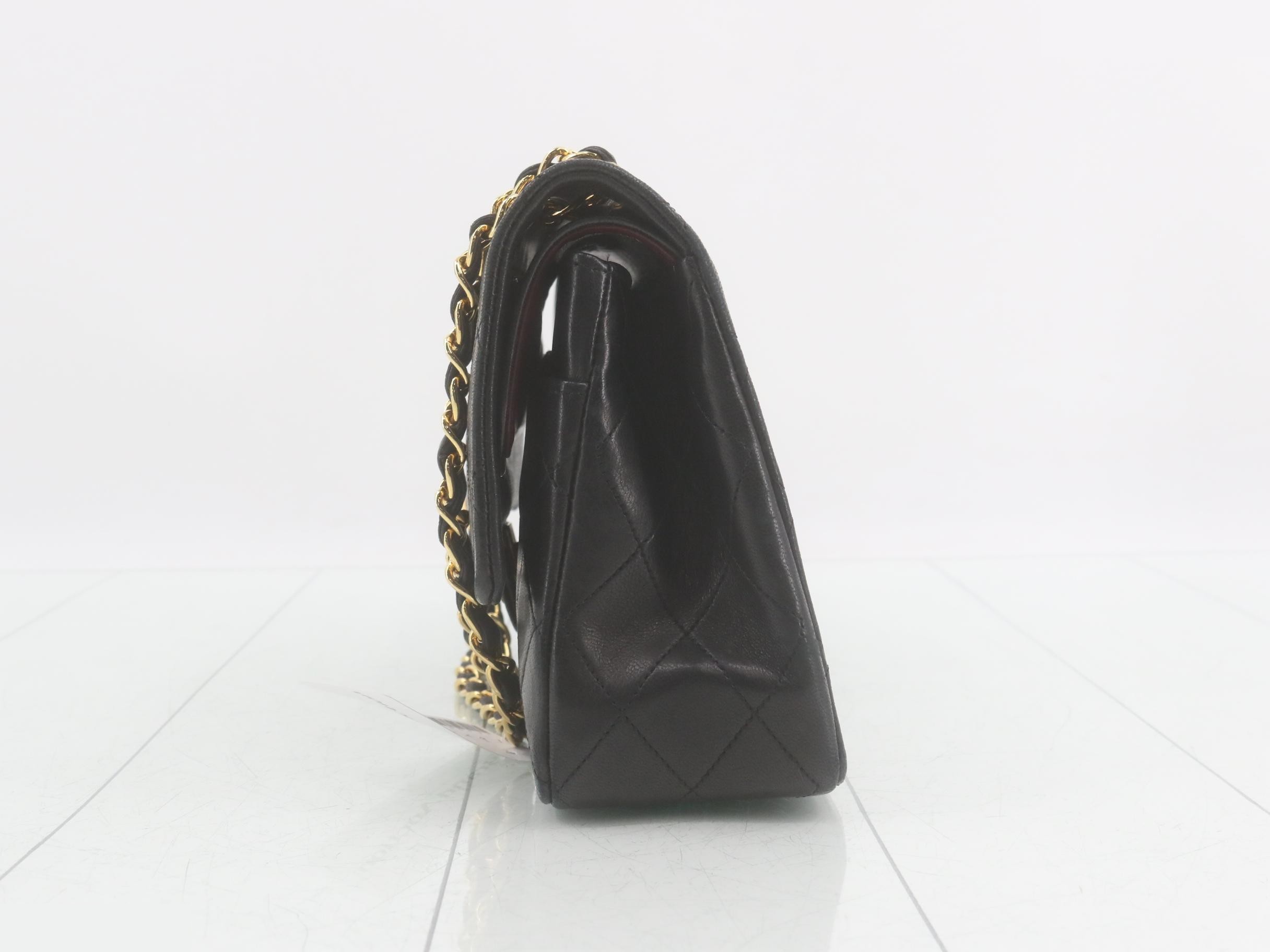 Matelassé Chain Shoulder Bag — view 3