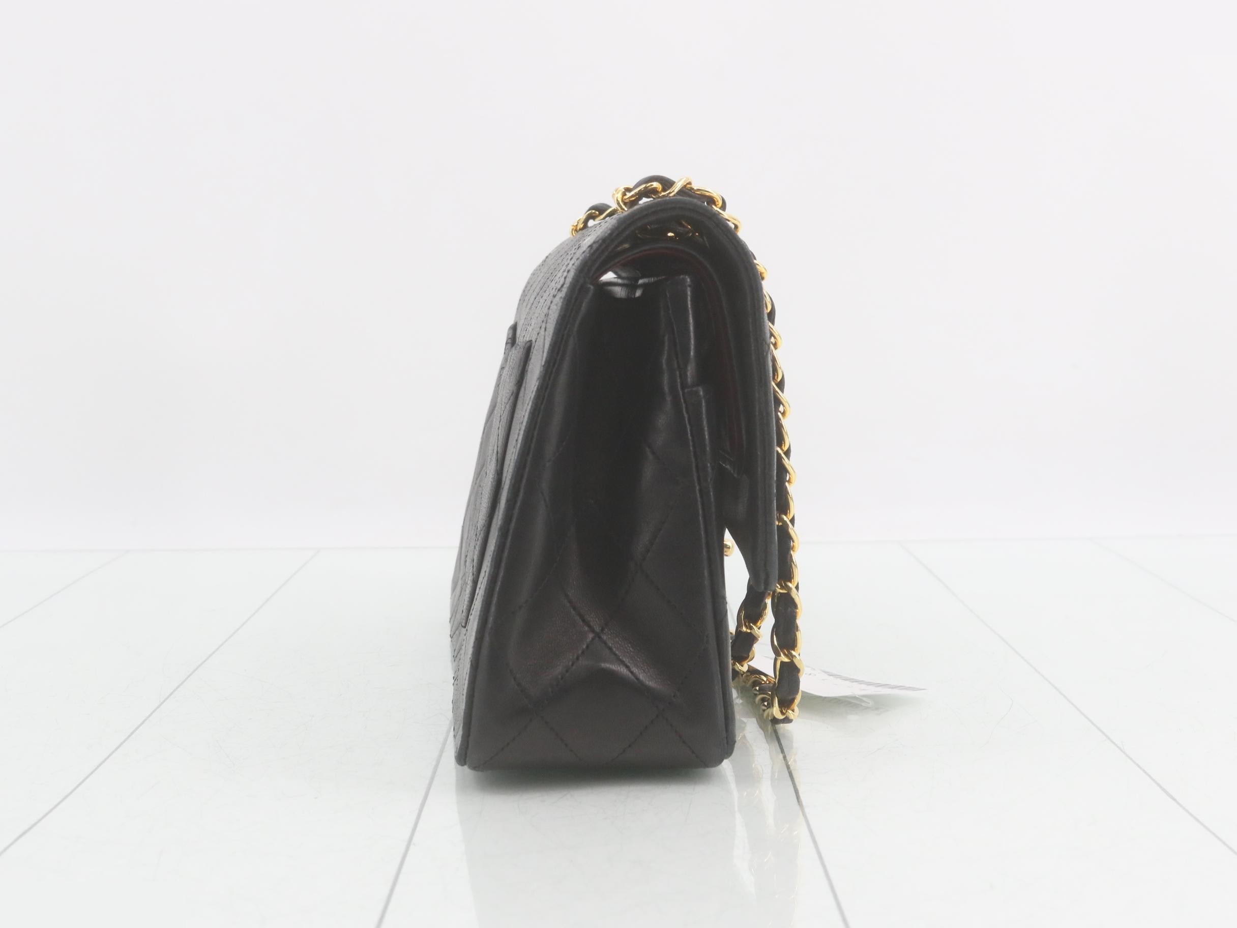 Matelassé Chain Shoulder Bag — view 4