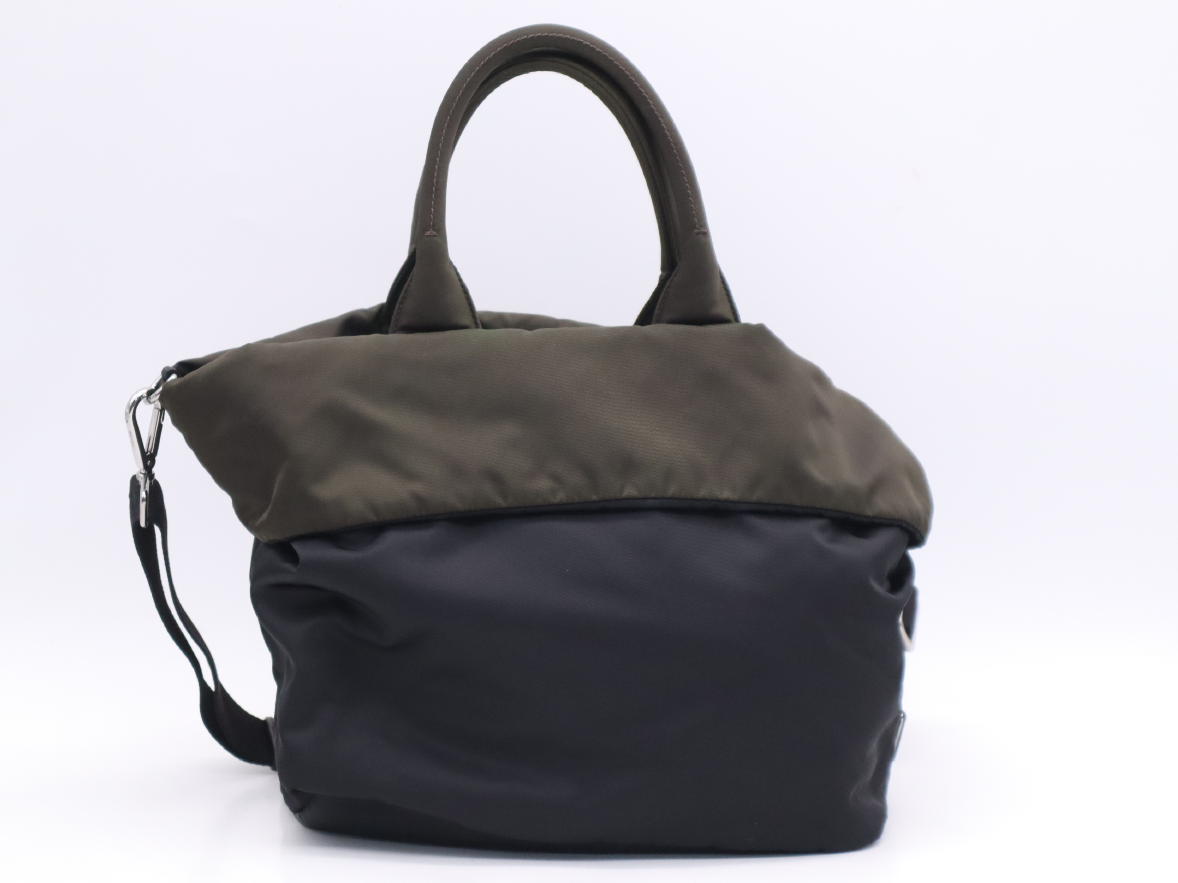 BN1959 Tessuto Double 2-Way Reversible Tote Bag with Shoulder Strap and Guarantee Card (Shoulder Bag) — view 2