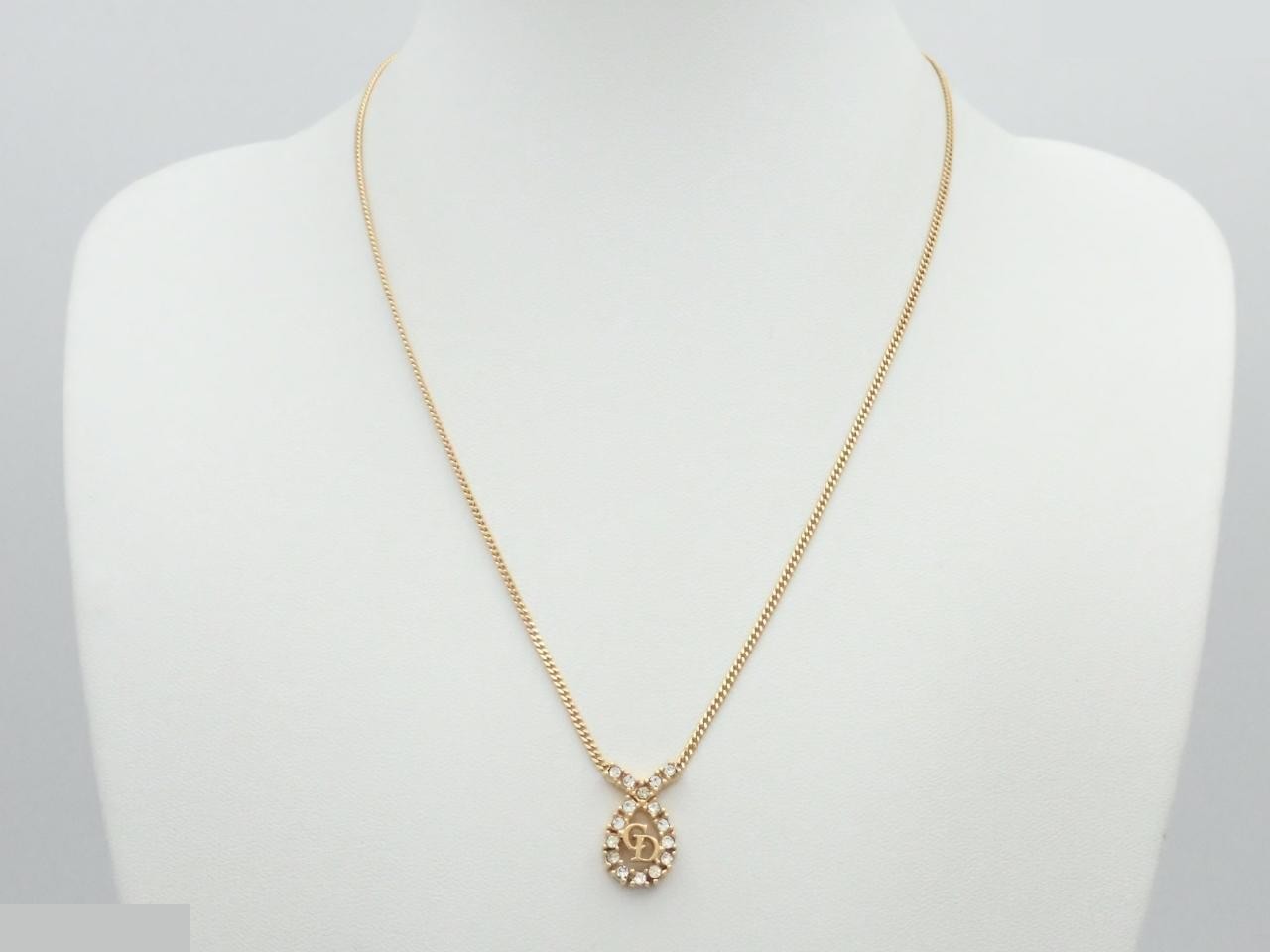 Gold necklace, chain approximately 44cm — view 3