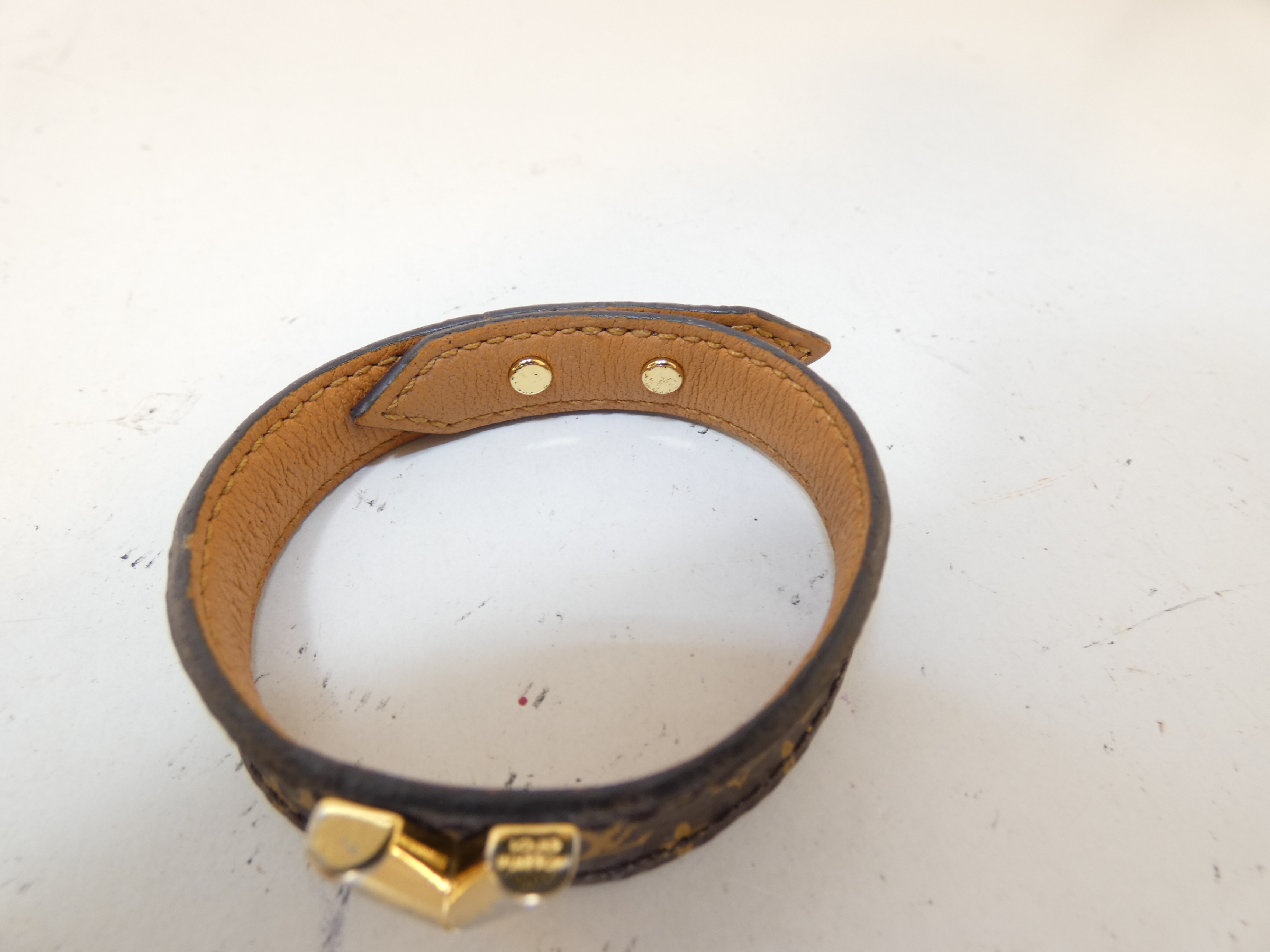 Essential V Monogram Bracelet/Bangle — view 3