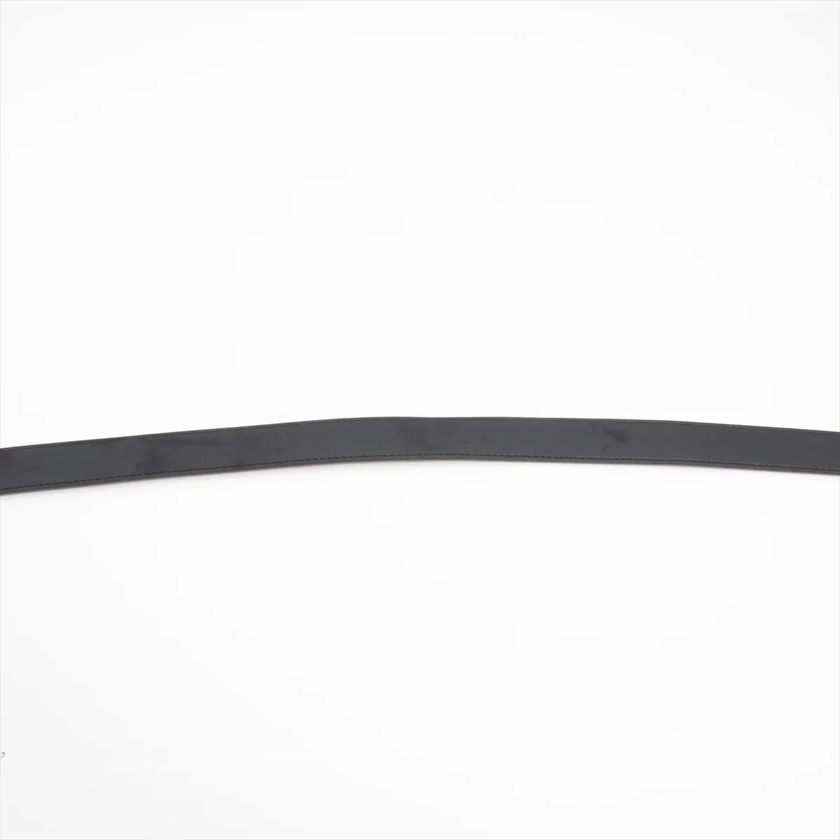 M0203 Sainteur Dauphine 25MM Reversible JJ2251 Belt 85 PVC x Leather Black x Brown — view 4