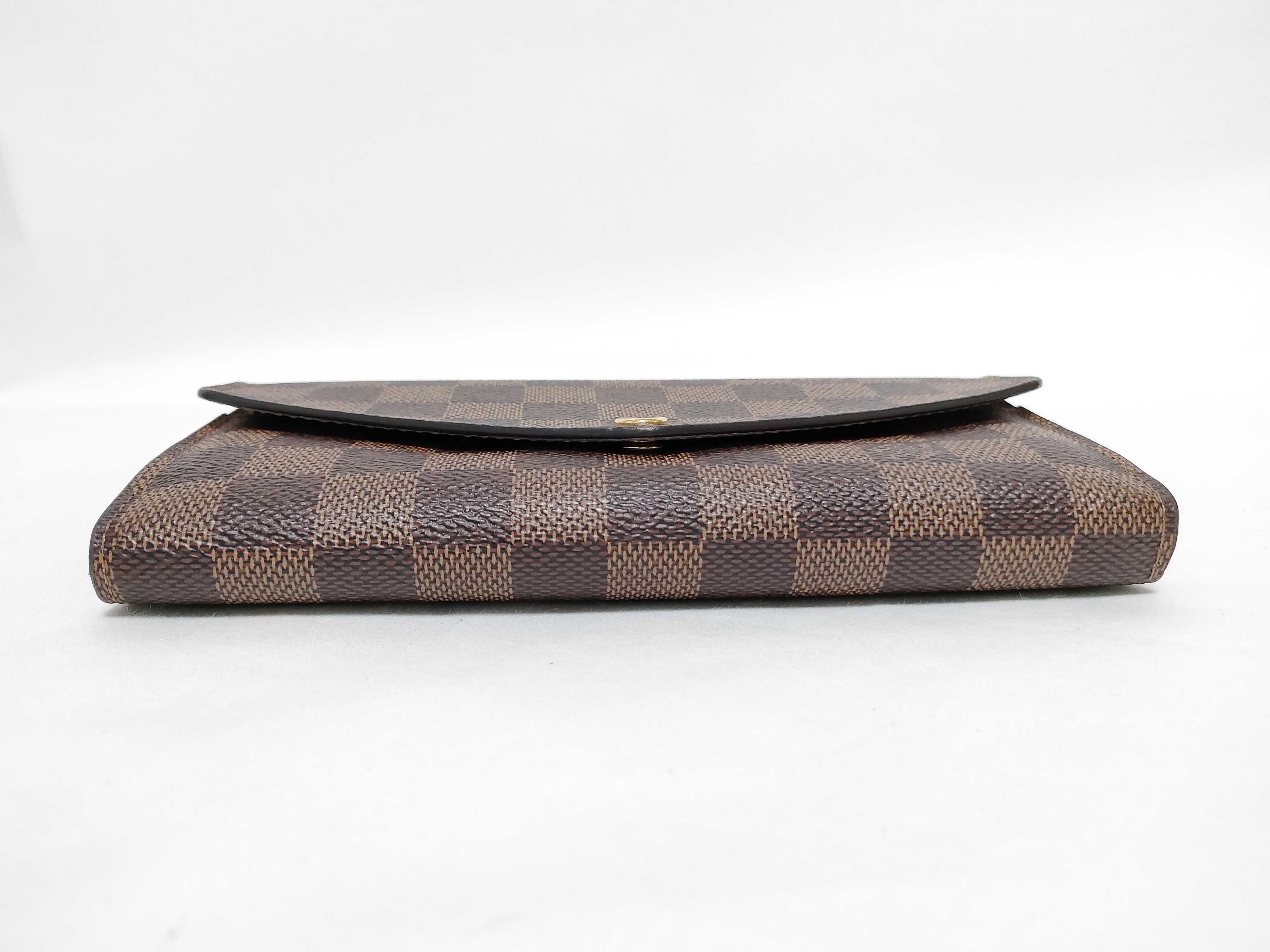 Damier N60114 Damier Portefeuille Sarah Wallet with Box and Dust Bag — view 5
