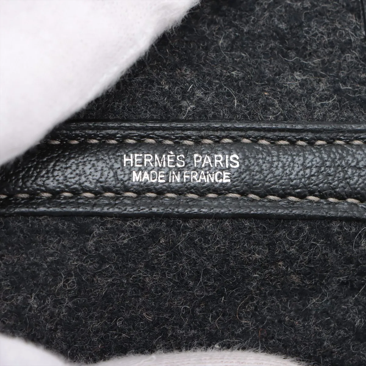 Garden Party 36 PM Felt x Negonda Black Silver Hardware J:2006 — view 8