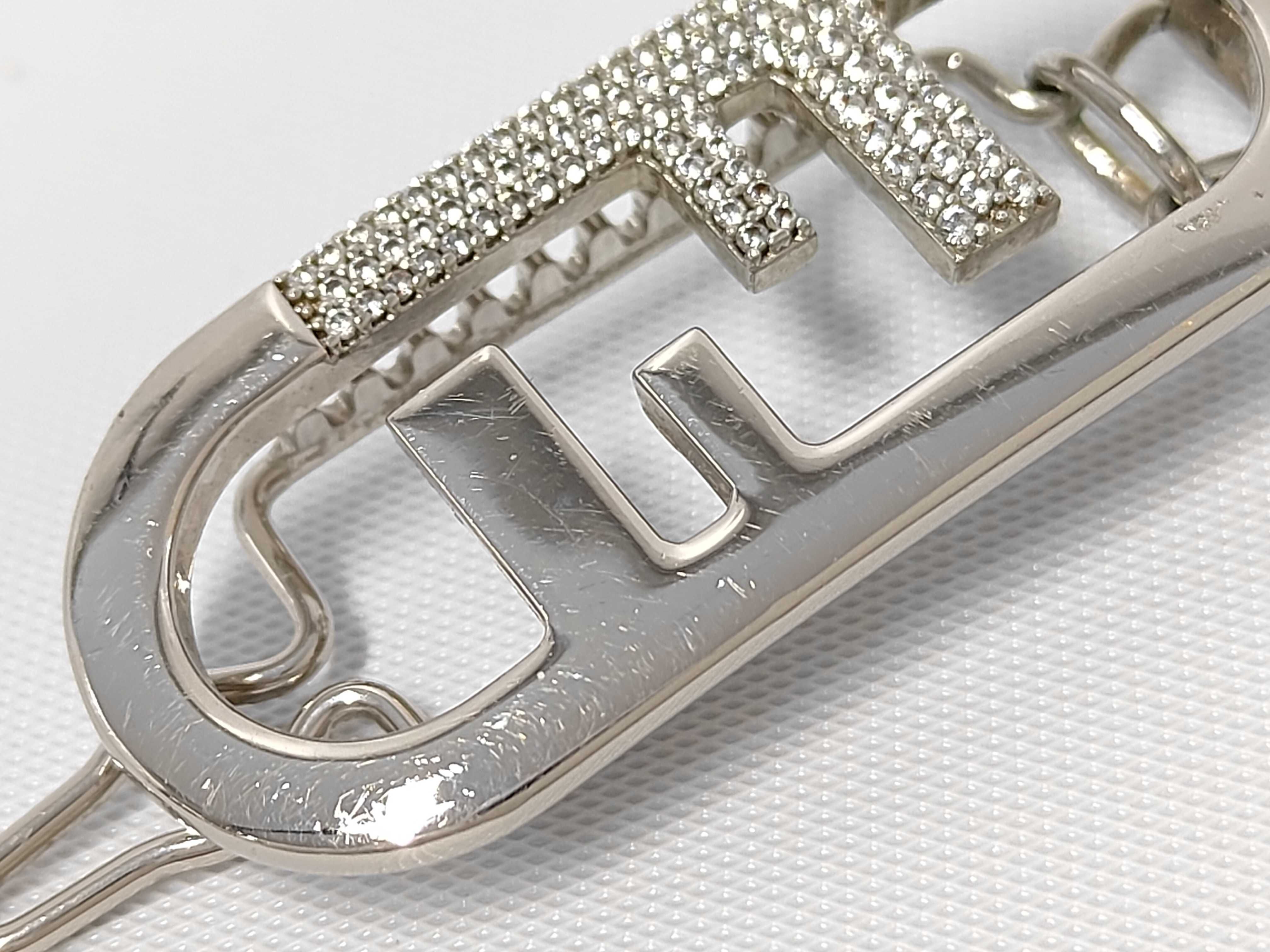 Auroch FF Logo Crystal Barrette Key Case/Keychain — view 7