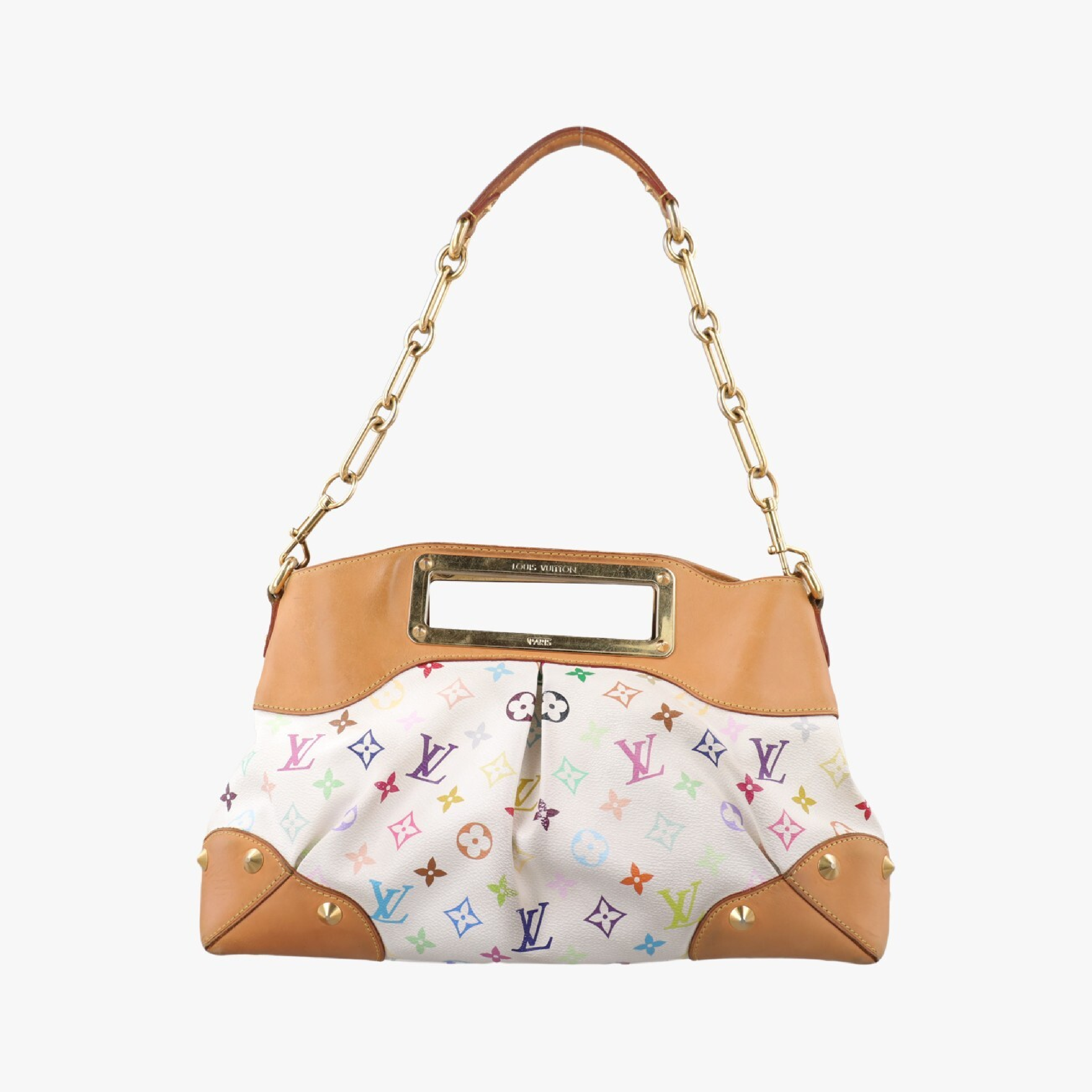Judy MM Blanc Monogram Multicolor M40255 TR0127 Shoulder Bag