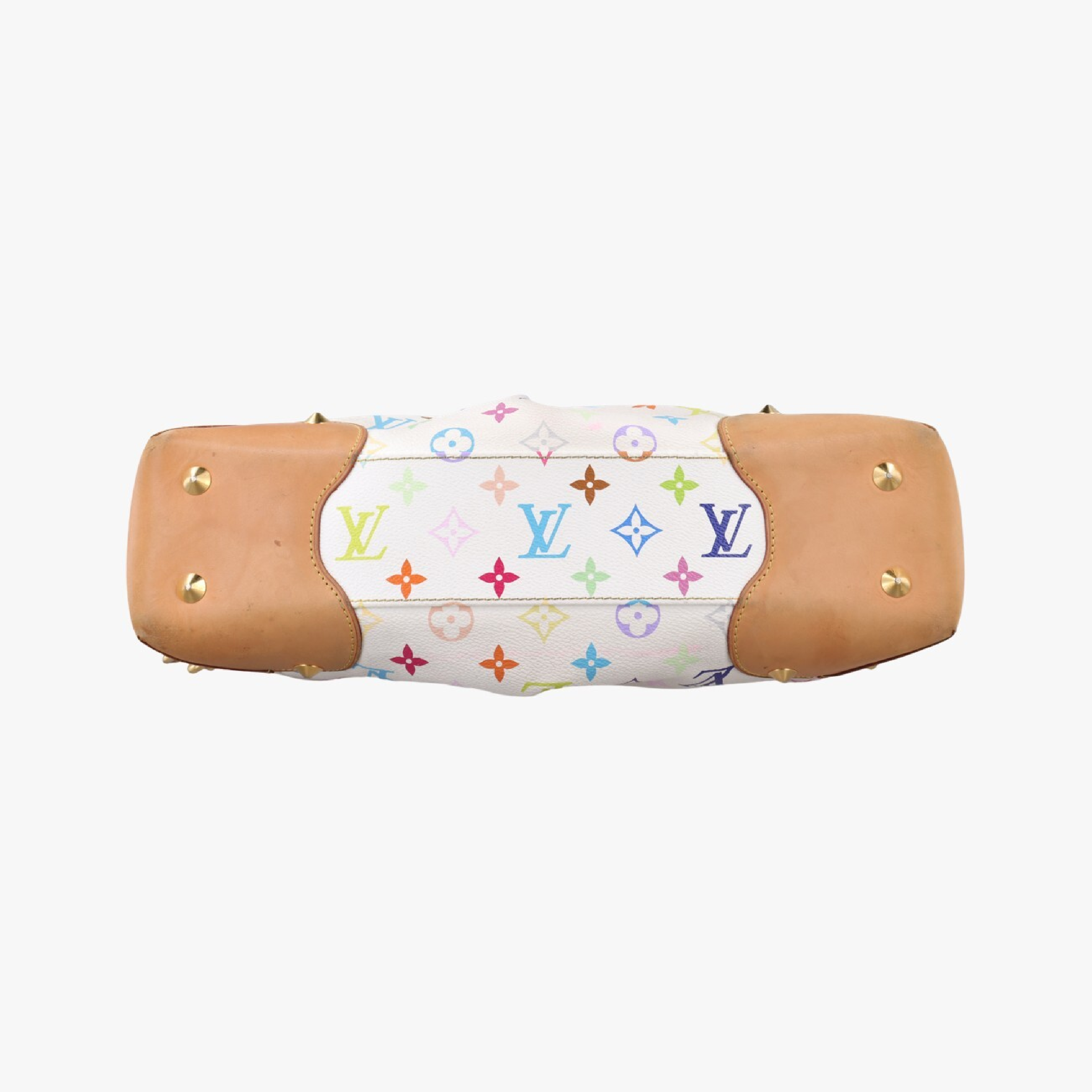 Judy MM Blanc Monogram Multicolor M40255 TR0127 Shoulder Bag — view 3