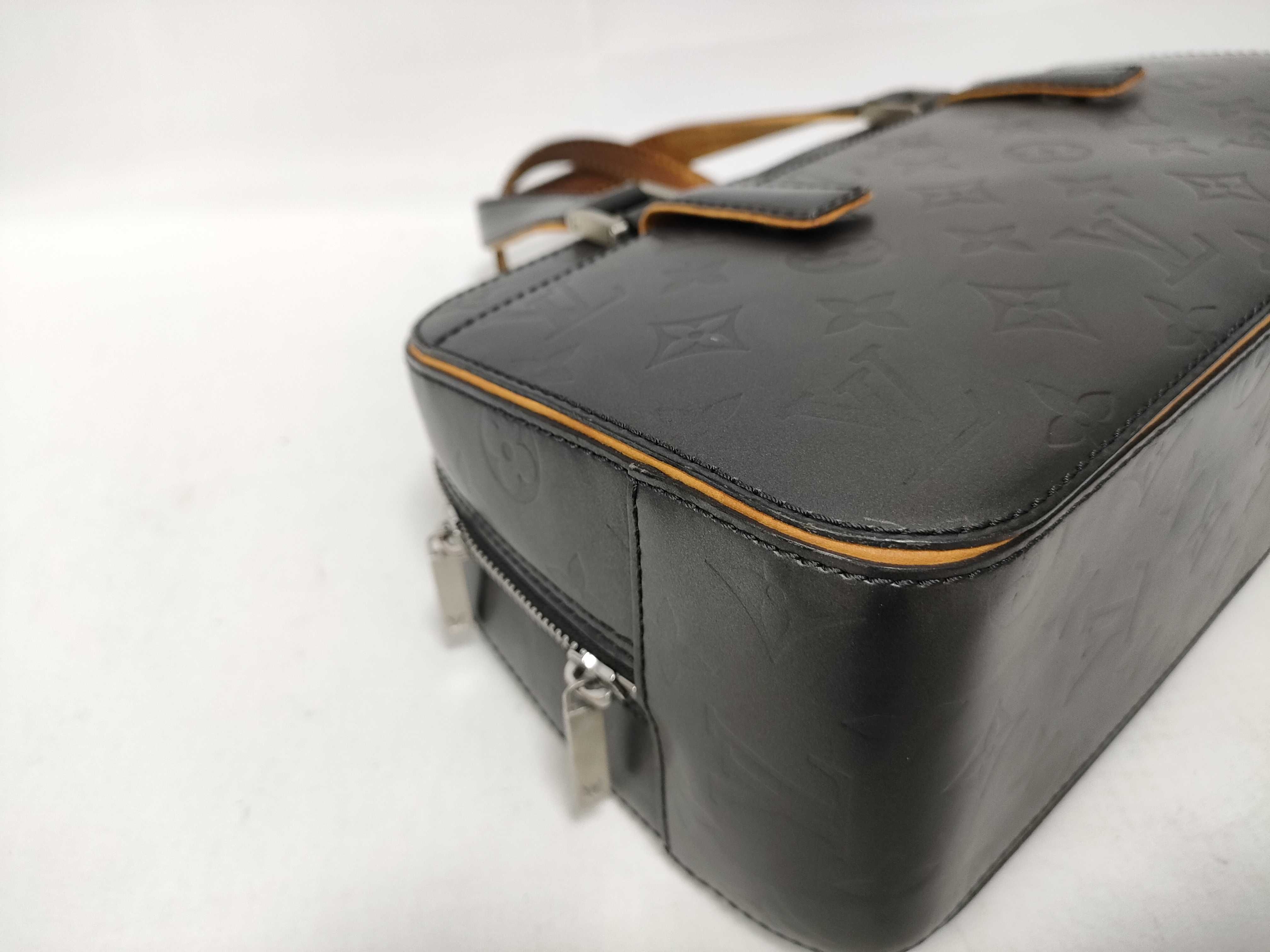 Monogram Matte Louis Vuitton Shelton Noir M55172 Bag Handbag — view 5