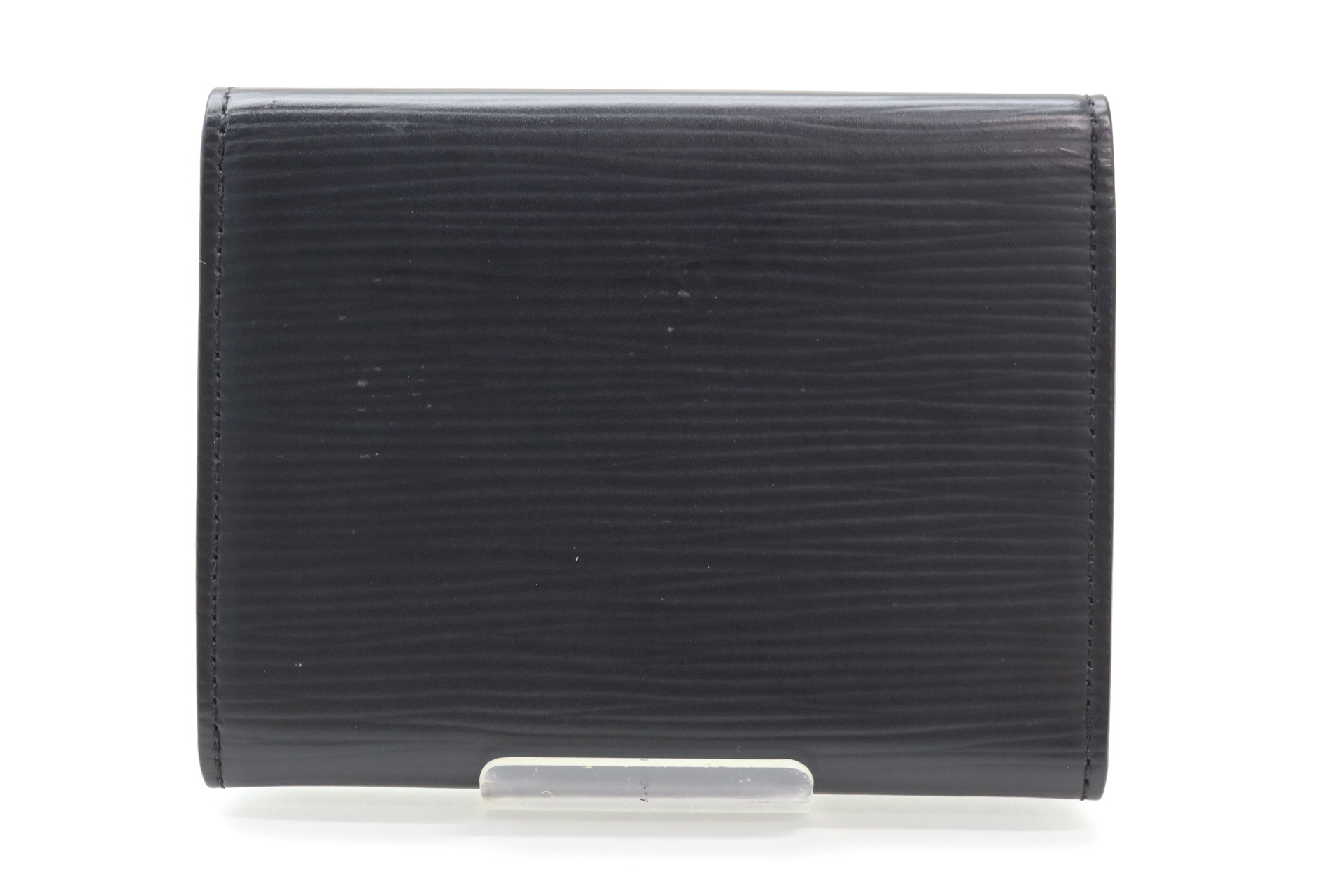 Epi Noir Enveloppe Carte de Visite Card Case — view 2