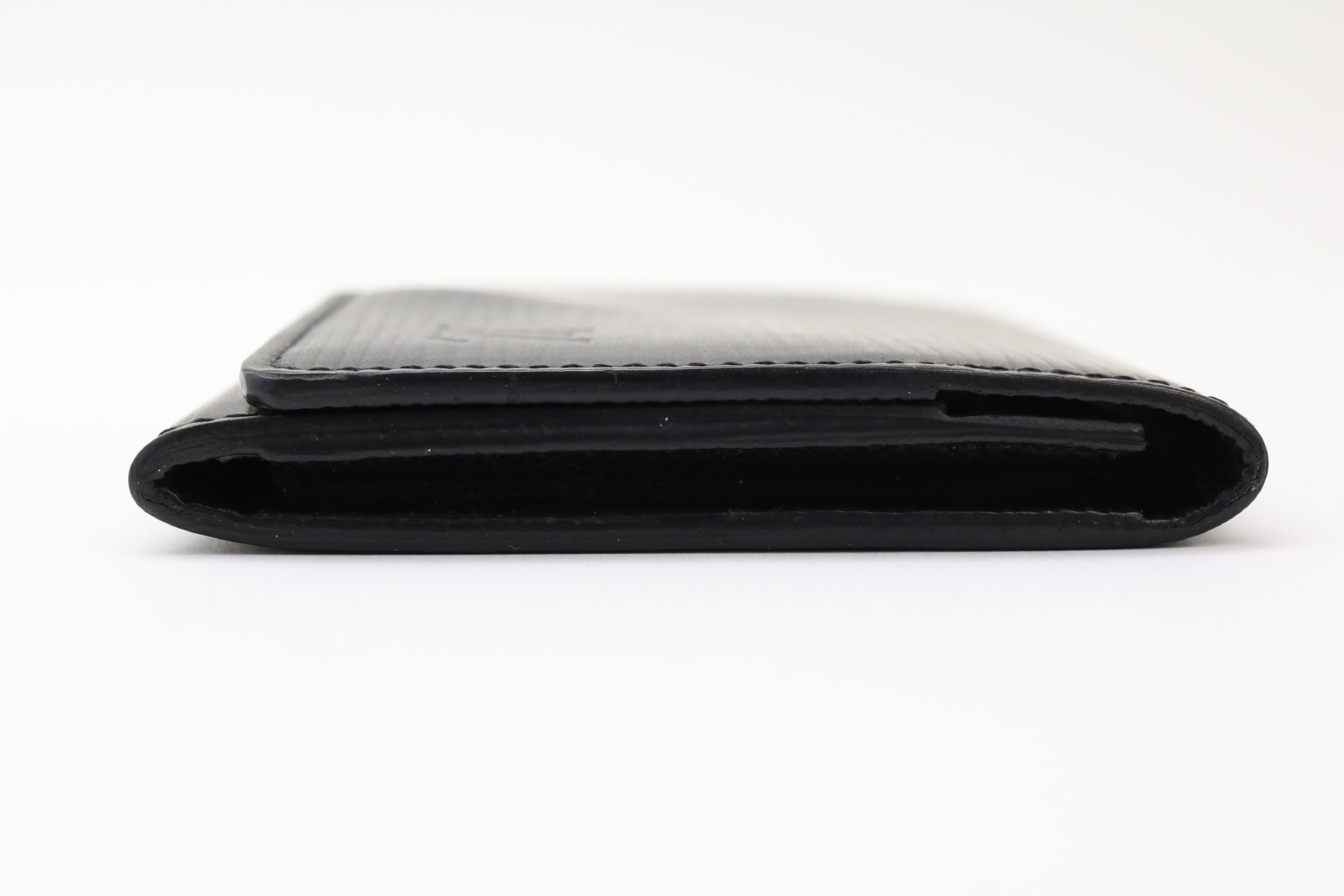 Epi Noir Enveloppe Carte de Visite Card Case — view 4