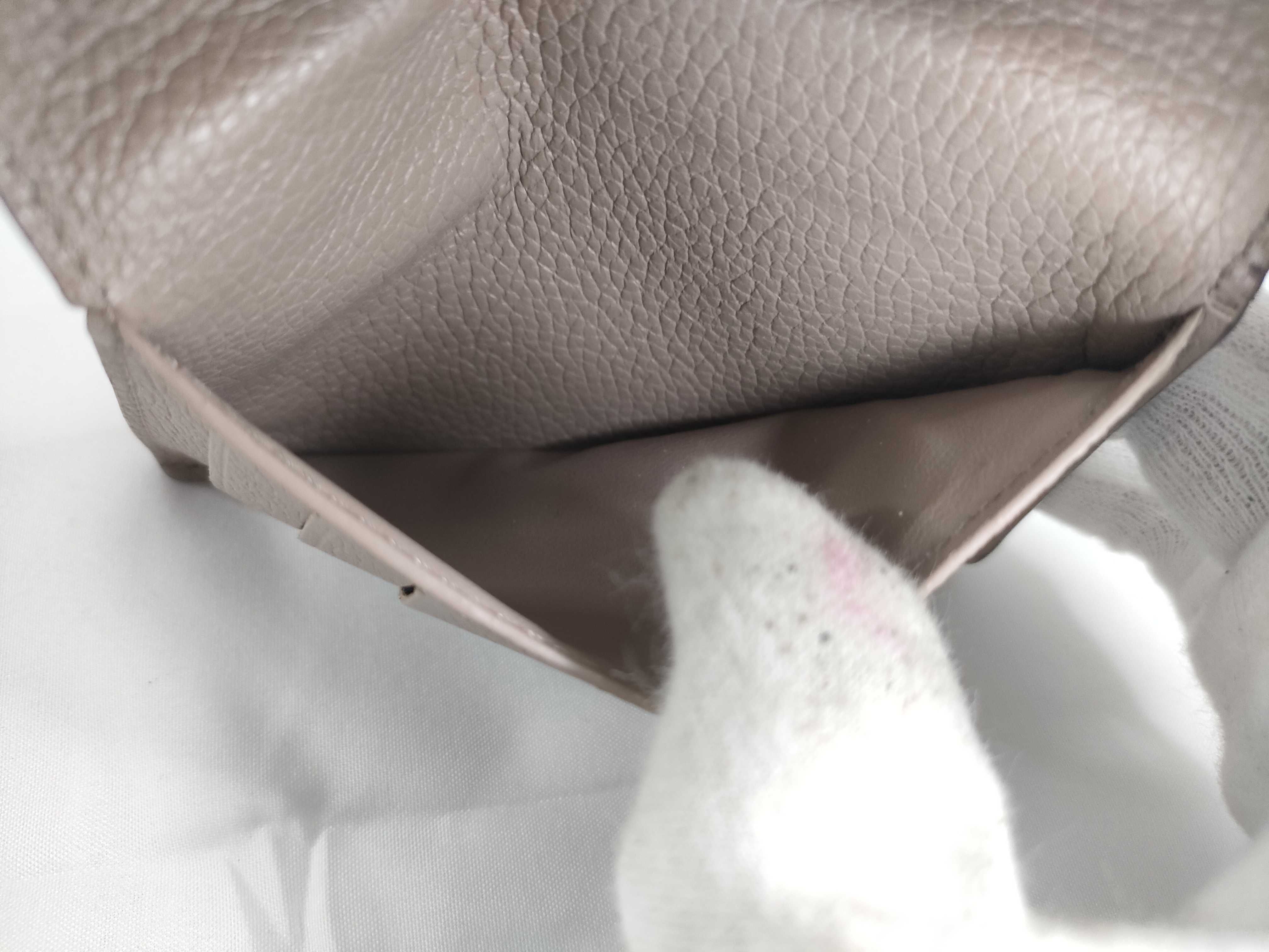 Monogram Empreinte Louis Vuitton Wallet Portefeuille Claire Beige Wallet — view 10