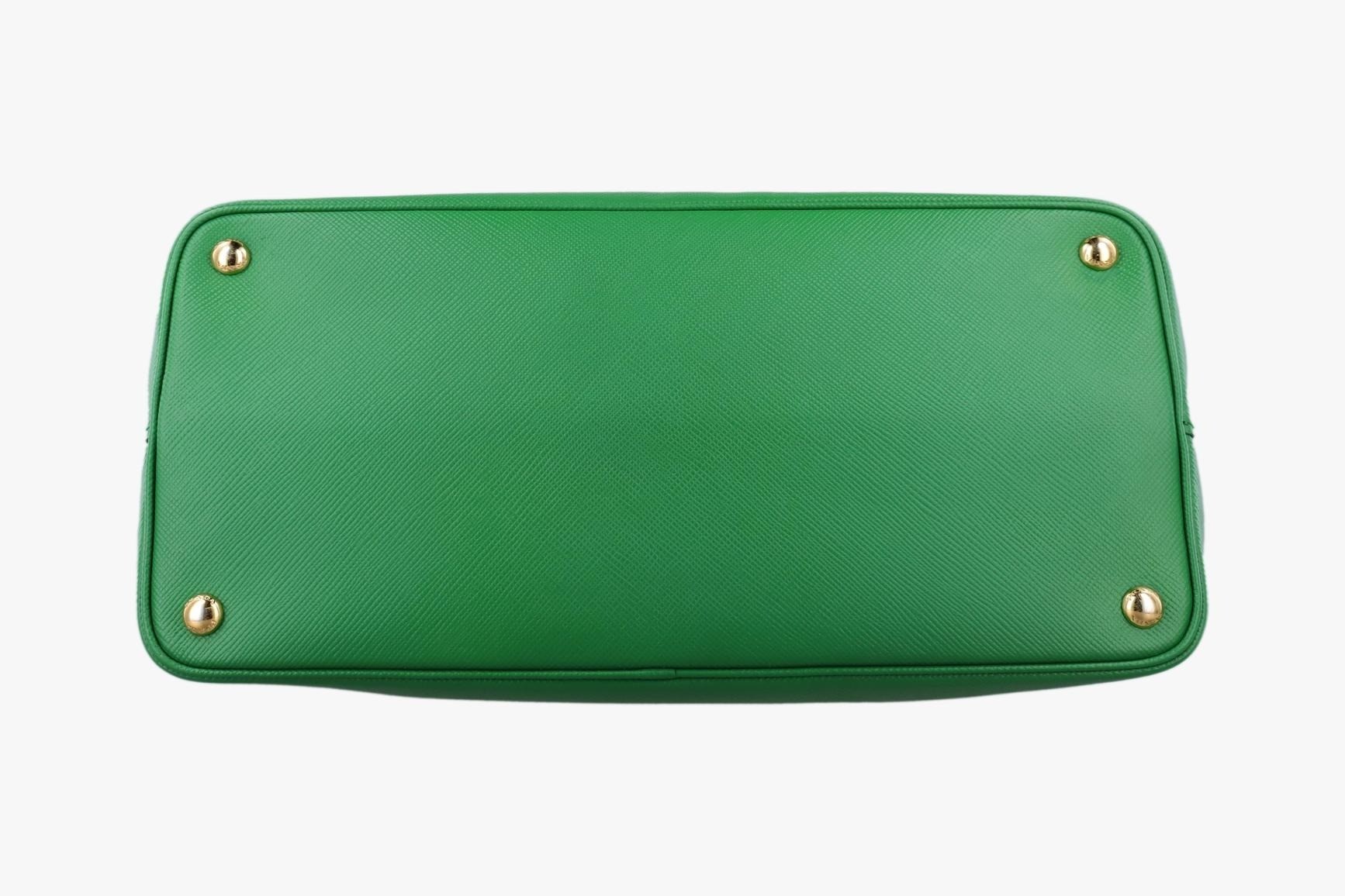 Double Cuir Saffiano Leather Green — view 3
