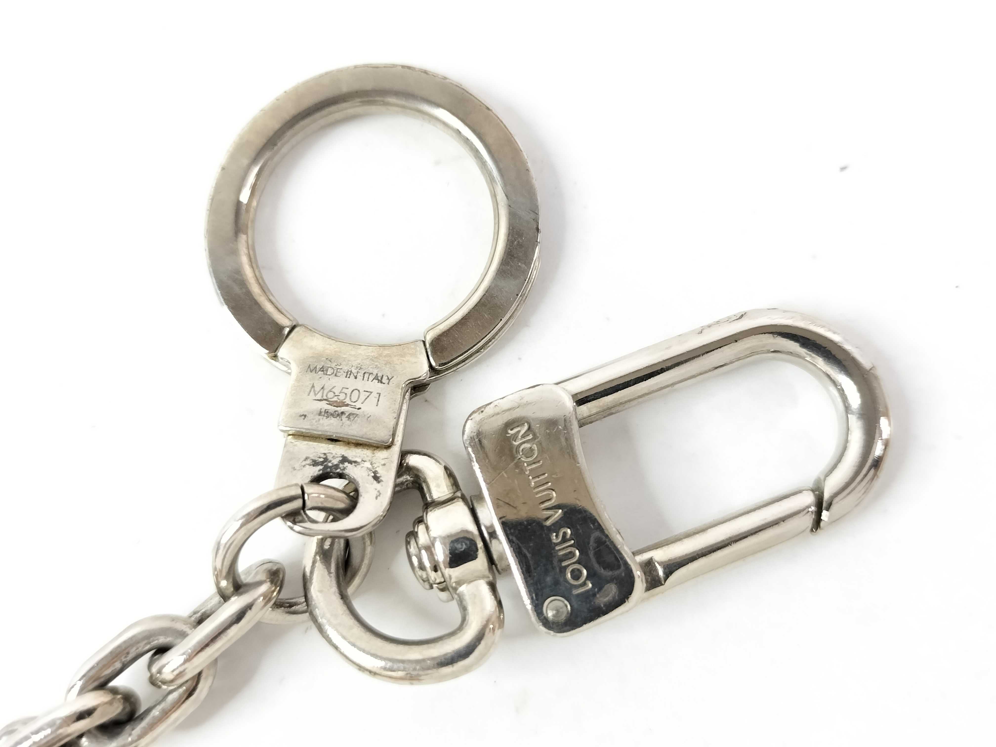 LV Portefeuille Initial LV Keyring Silver M65995 Key Case — view 3