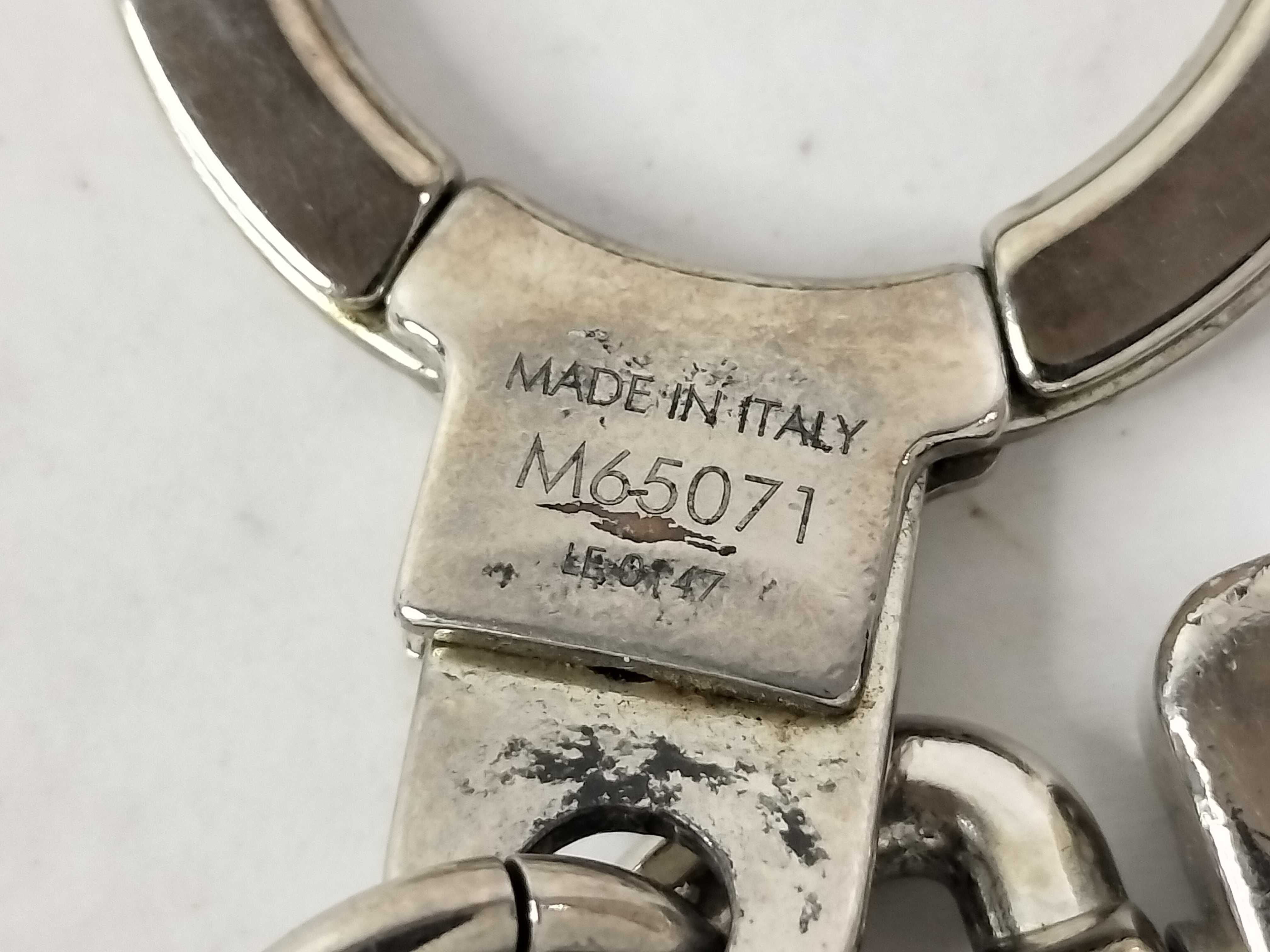 LV Portefeuille Initial LV Keyring Silver M65995 Key Case — view 4