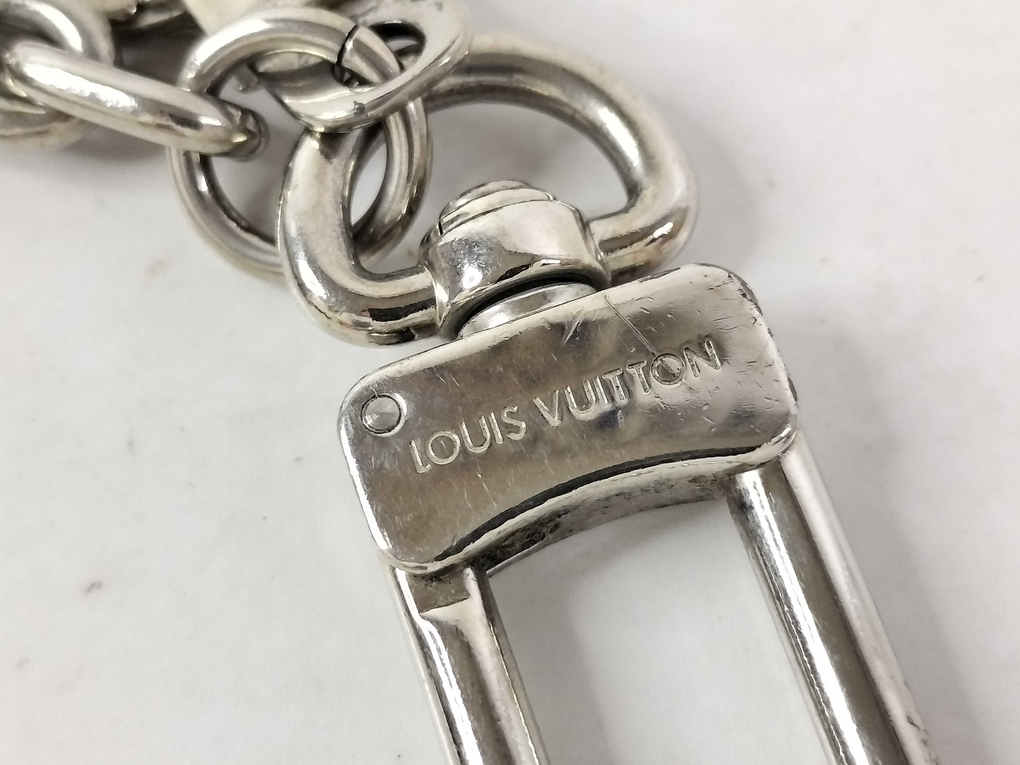 LV Portefeuille Initial LV Keyring Silver M65995 Key Case — view 5