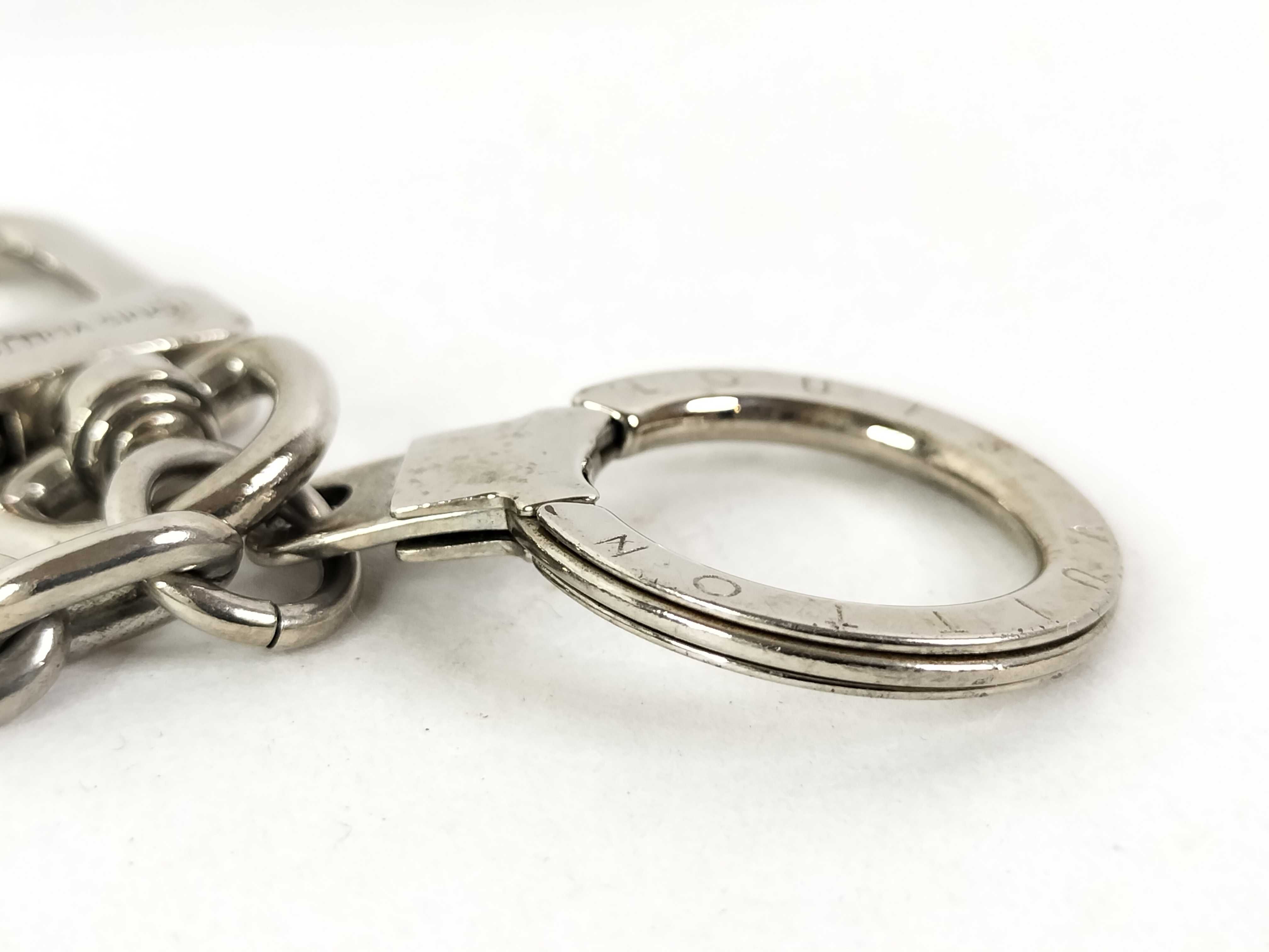 LV Portefeuille Initial LV Keyring Silver M65995 Key Case — view 8