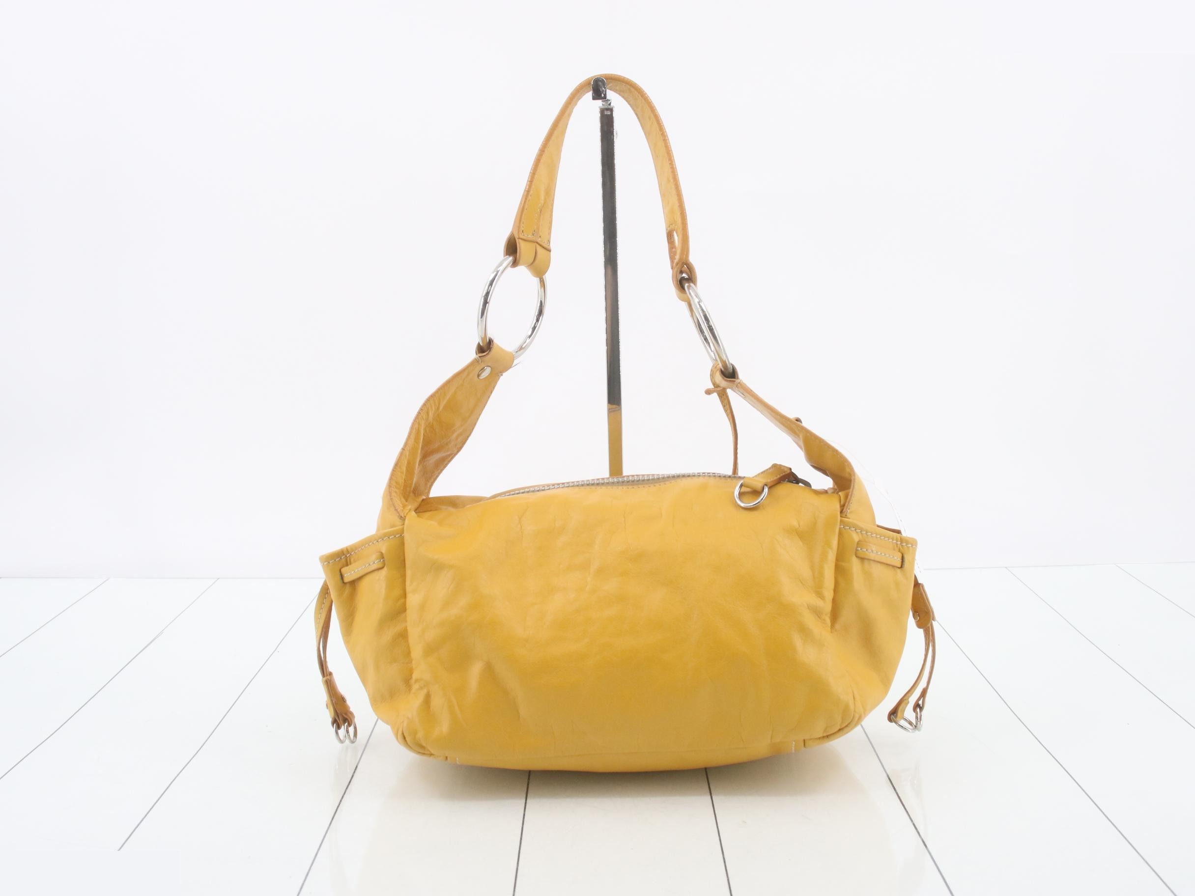 Archive Plate Tag All Leather Handbag Shoulder Bag — view 2