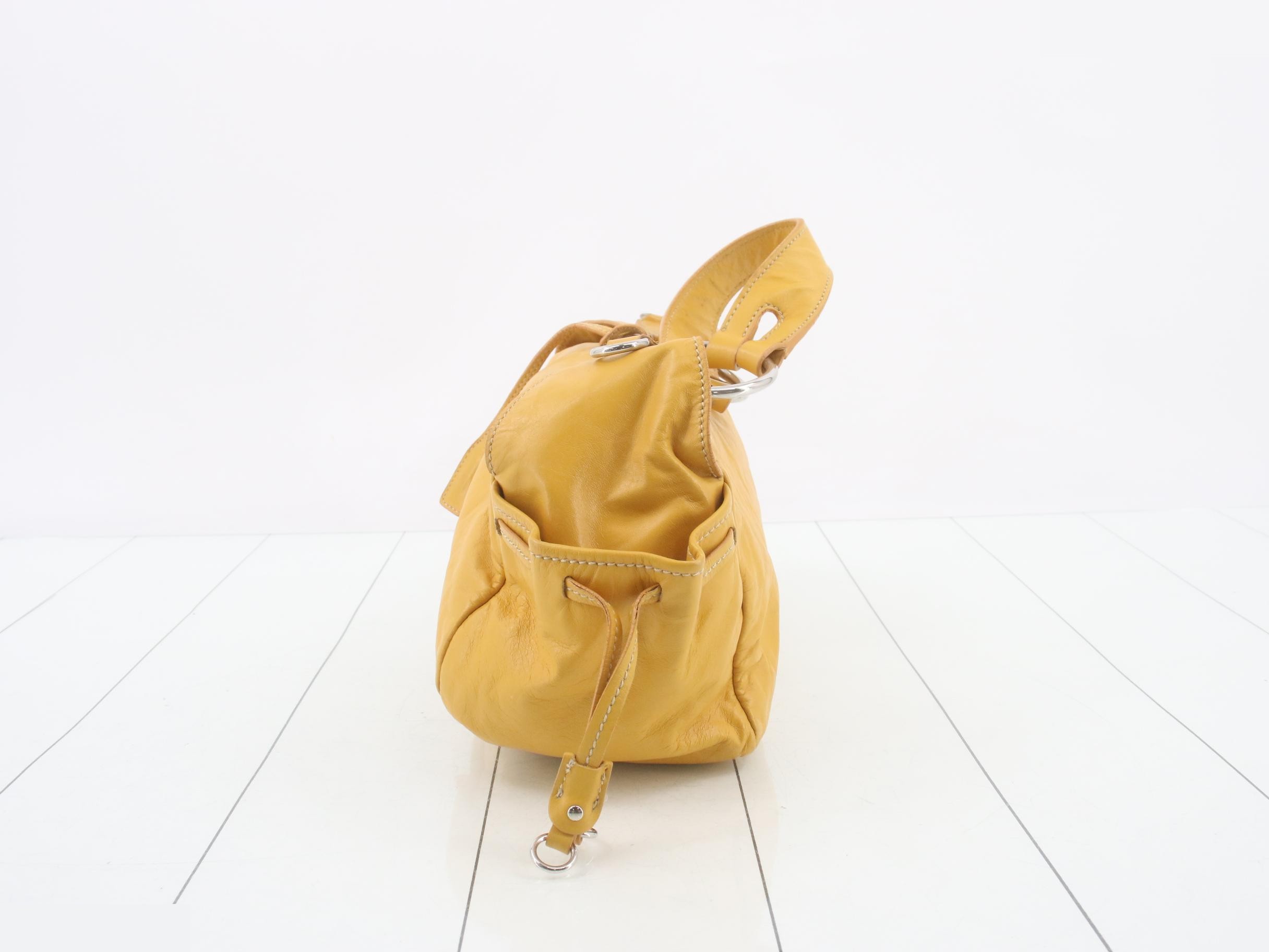 Archive Plate Tag All Leather Handbag Shoulder Bag — view 3