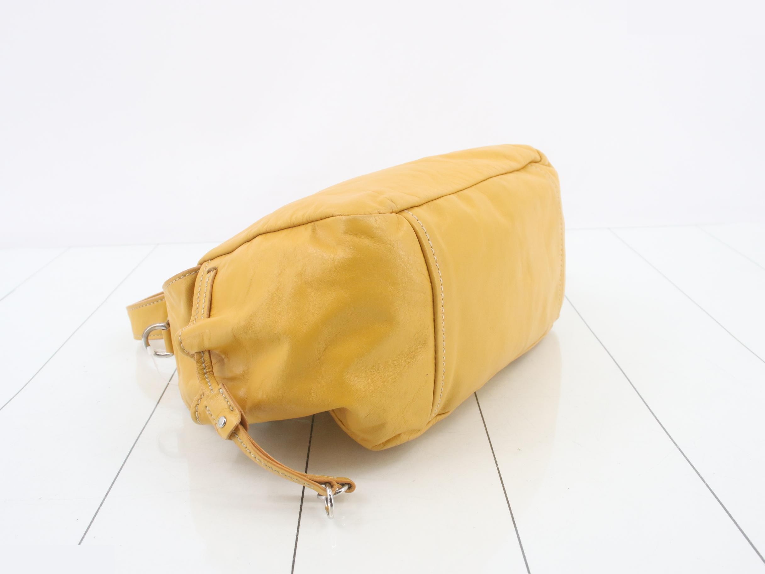 Archive Plate Tag All Leather Handbag Shoulder Bag — view 5