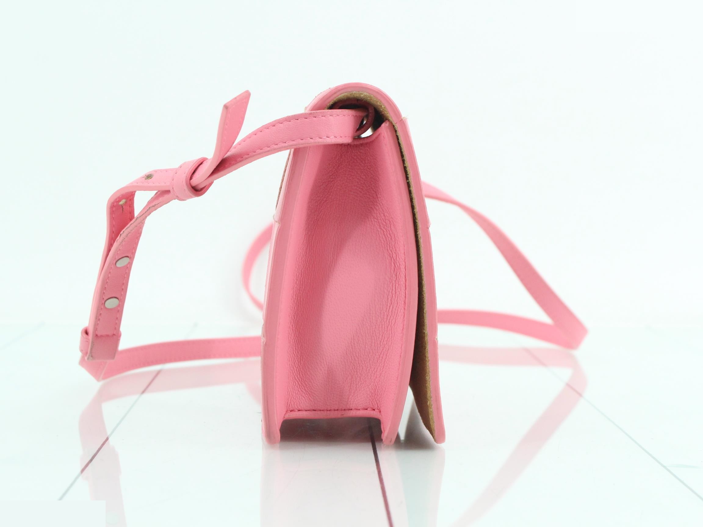 Intrecciato (bag) - Shoulder bag - Pink — view 4