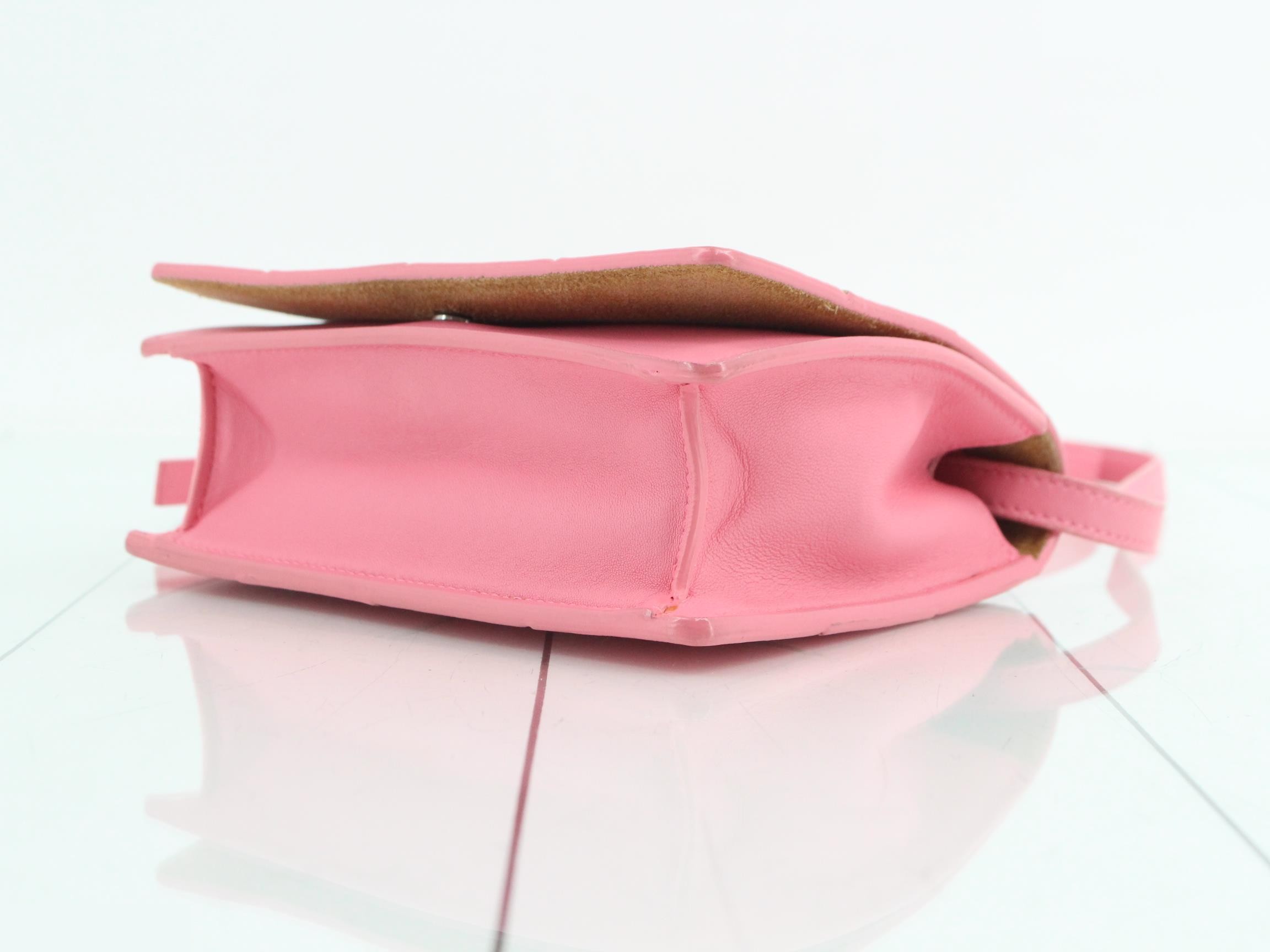 Intrecciato (bag) - Shoulder bag - Pink — view 6