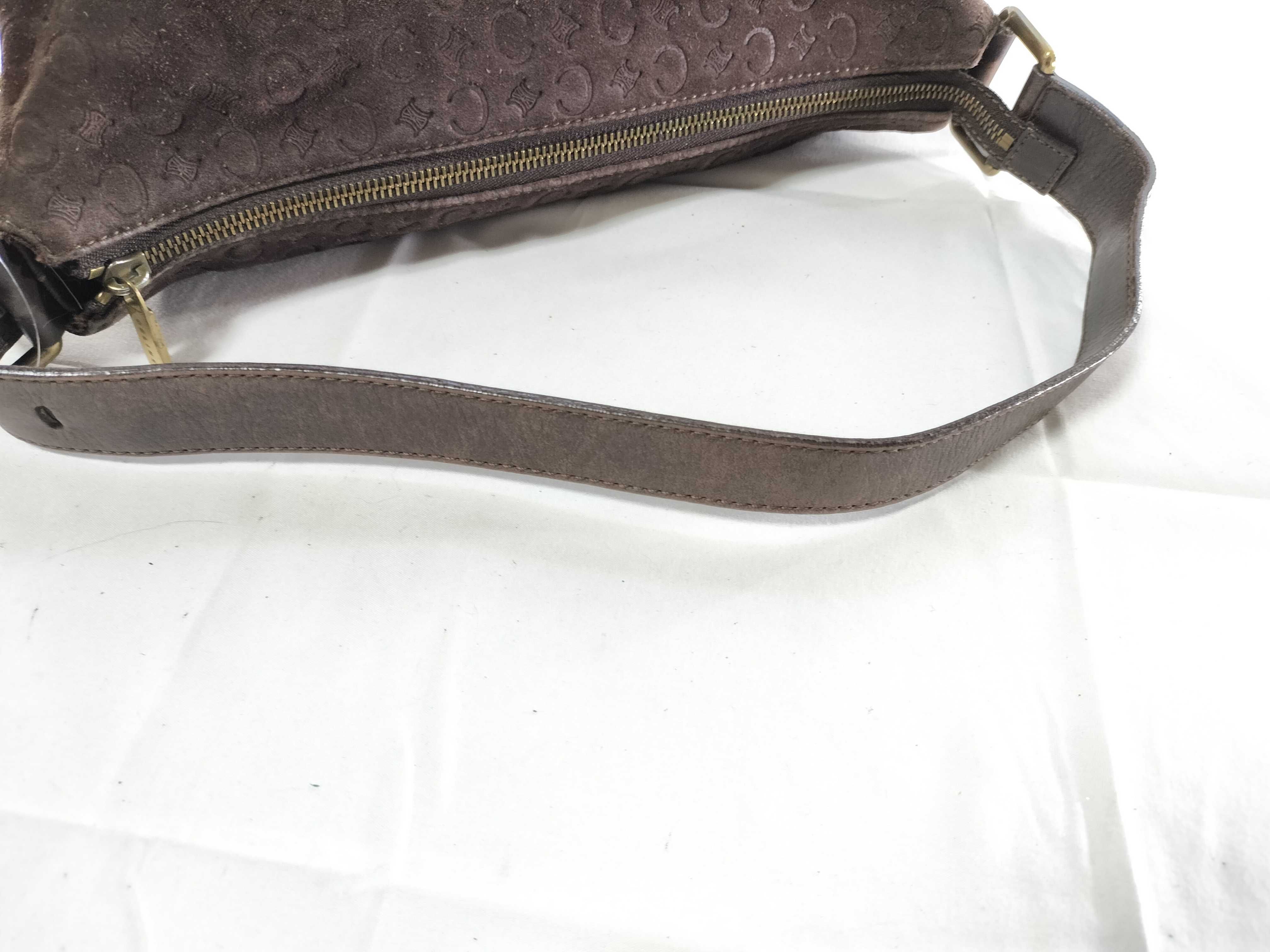 CE00/23 Suede One-Shoulder Bag — view 3