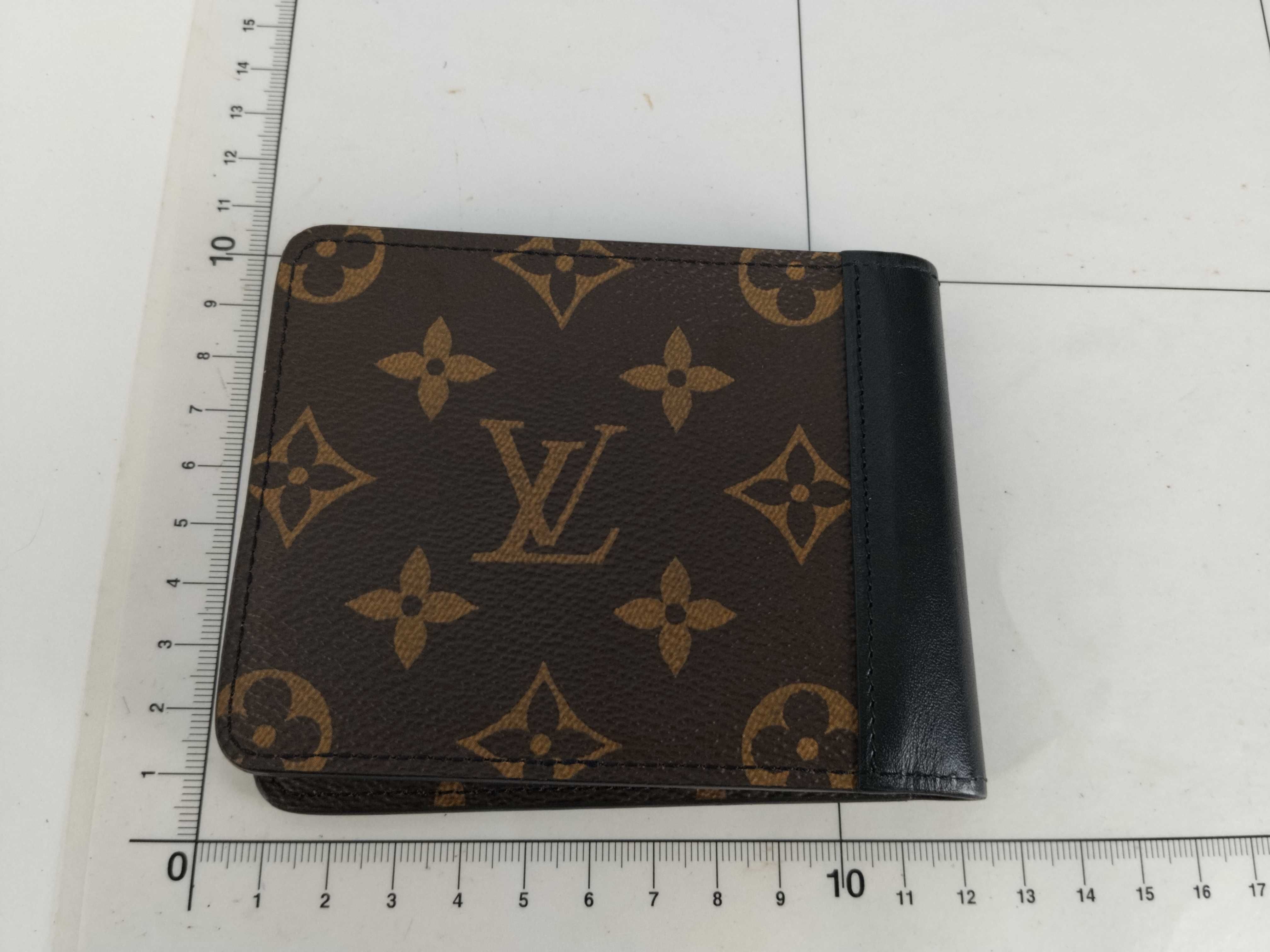 Monogram Portefeuille Monogram Macassar Folding Wallet Black M93801 Wallet — view 2