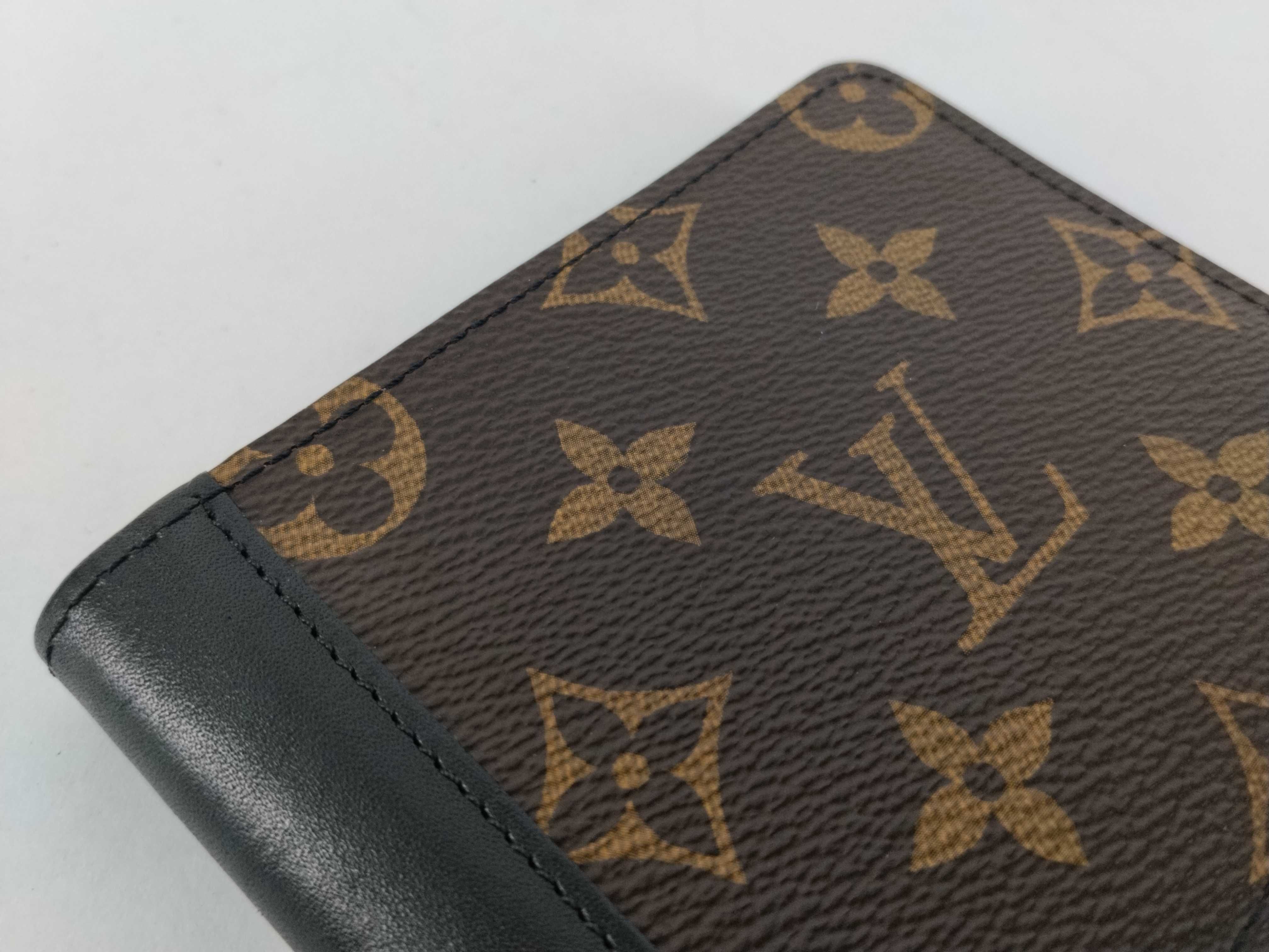 Monogram Portefeuille Monogram Macassar Folding Wallet Black M93801 Wallet — view 11