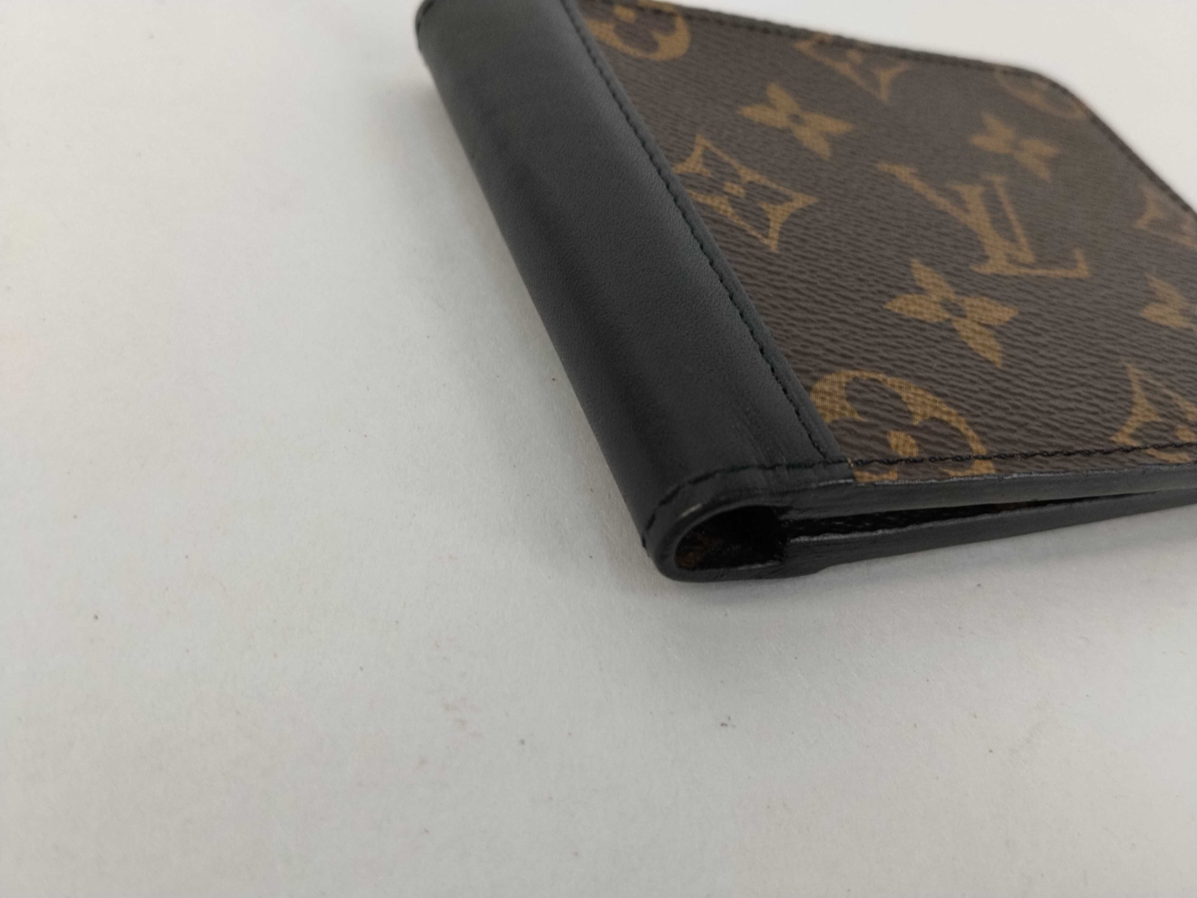 Monogram Portefeuille Monogram Macassar Folding Wallet Black M93801 Wallet — view 3