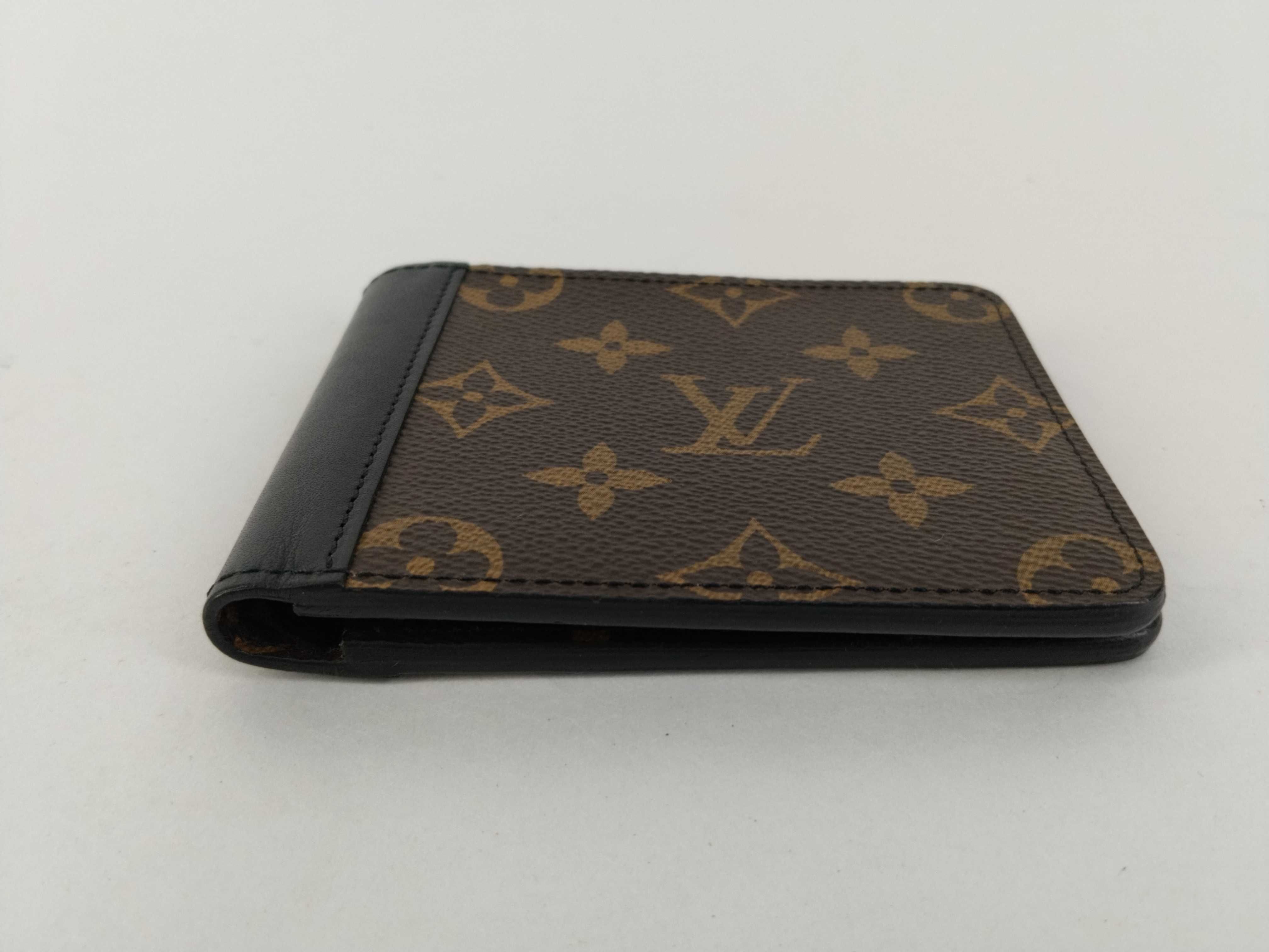 Monogram Portefeuille Monogram Macassar Folding Wallet Black M93801 Wallet — view 4
