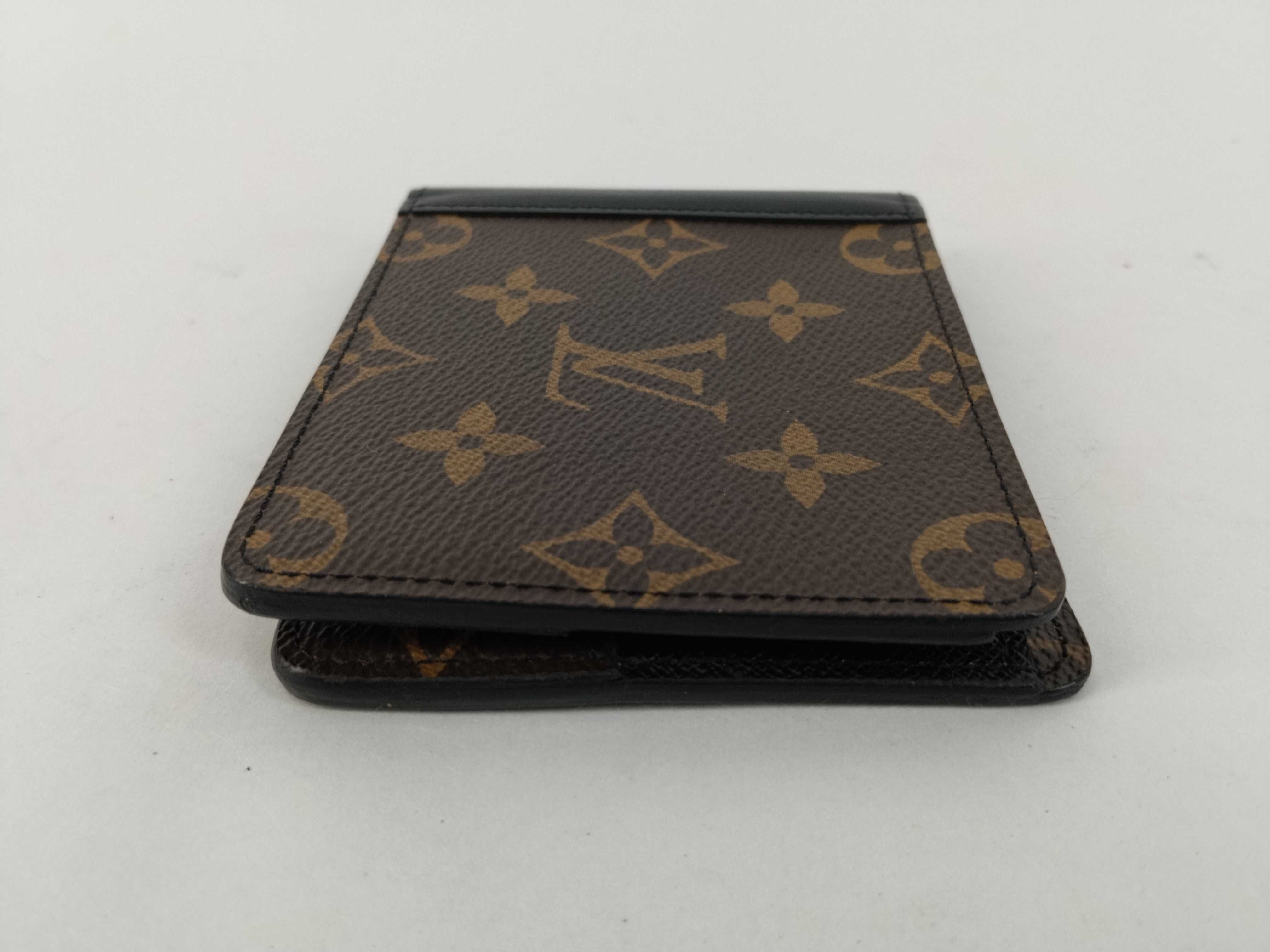 Monogram Portefeuille Monogram Macassar Folding Wallet Black M93801 Wallet — view 5