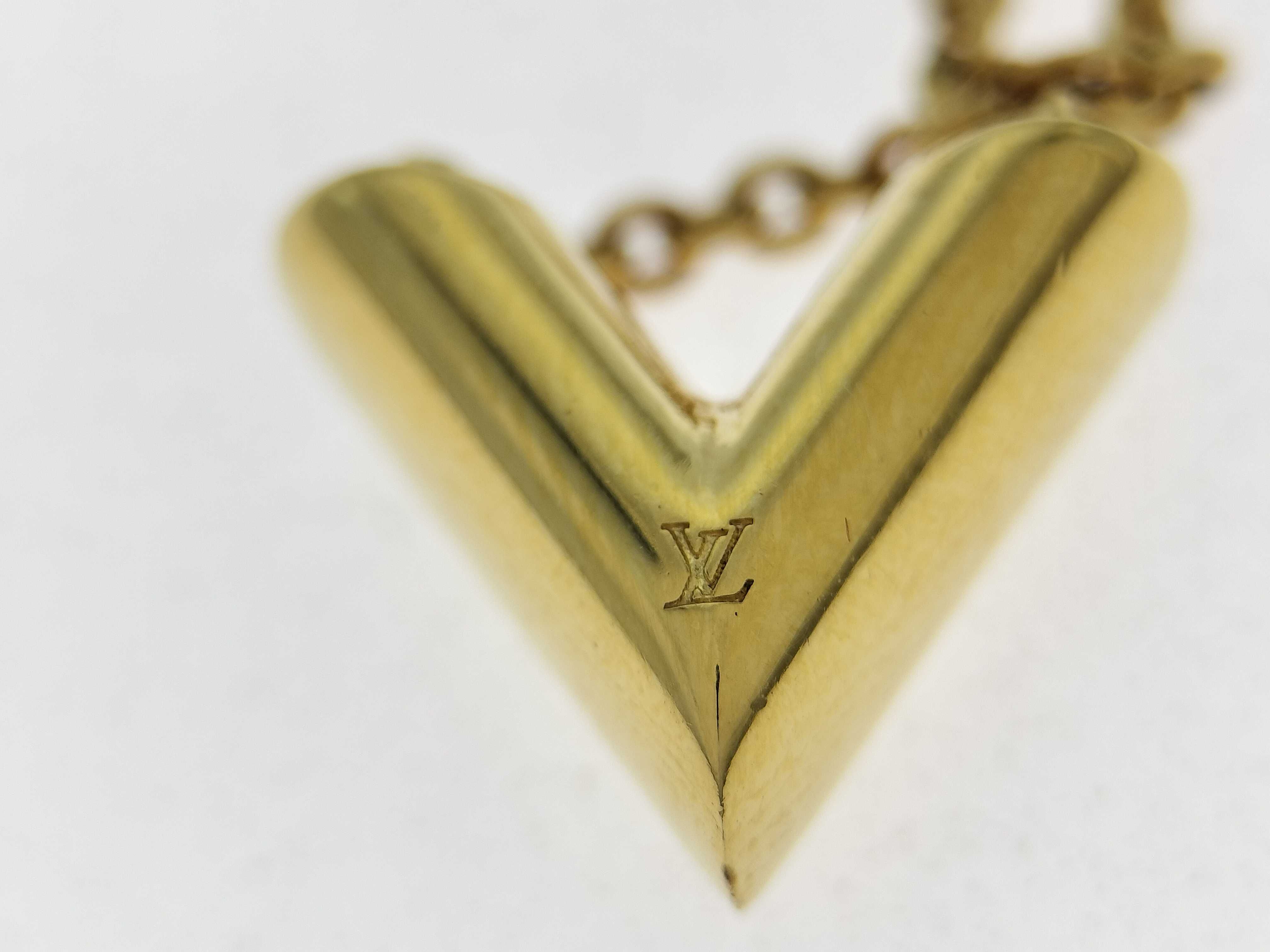 Essential V Gold Tone Necklace Part 1 Necklace — view 11