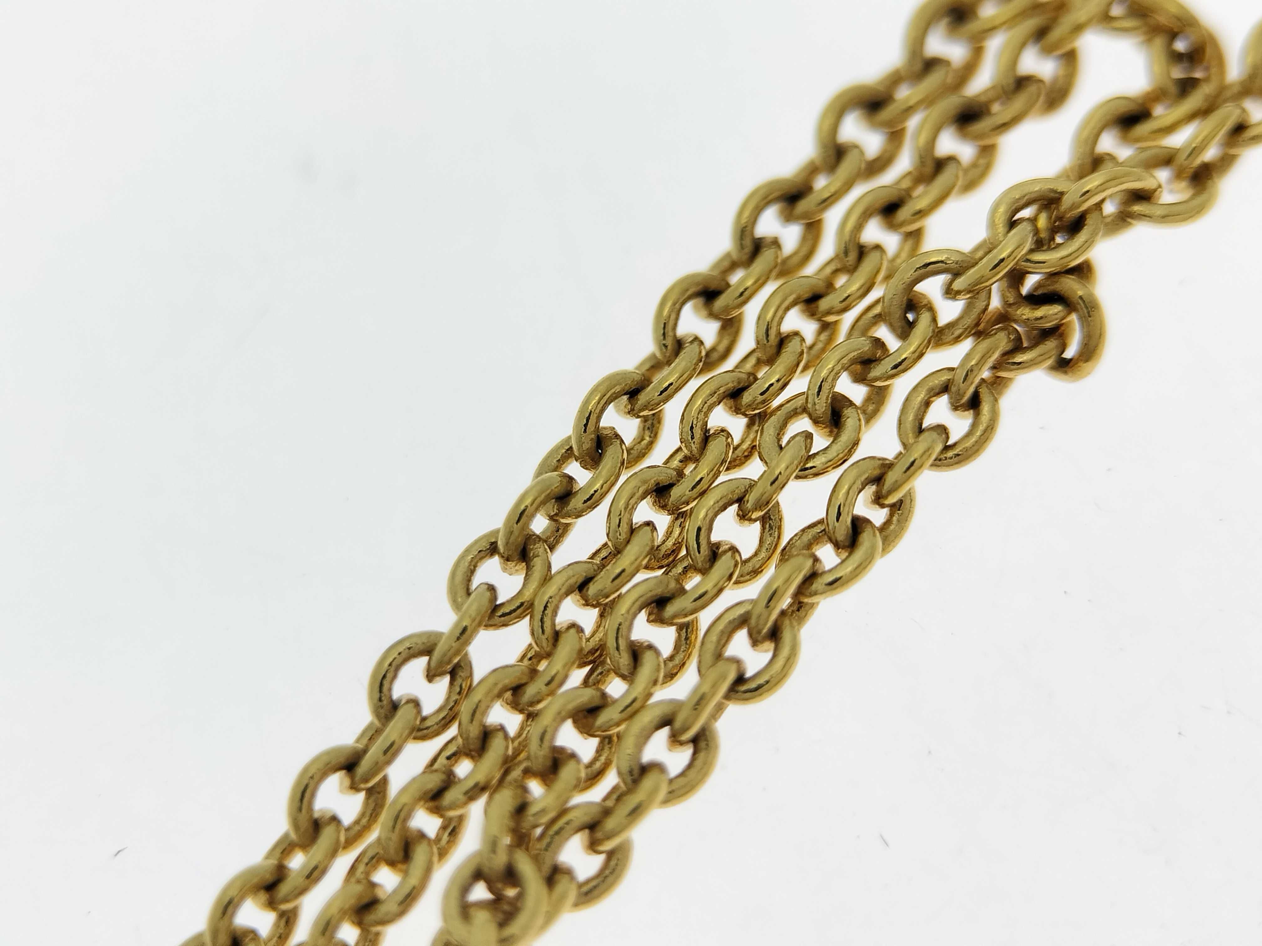 Essential V Gold Tone Necklace Part 1 Necklace — view 9