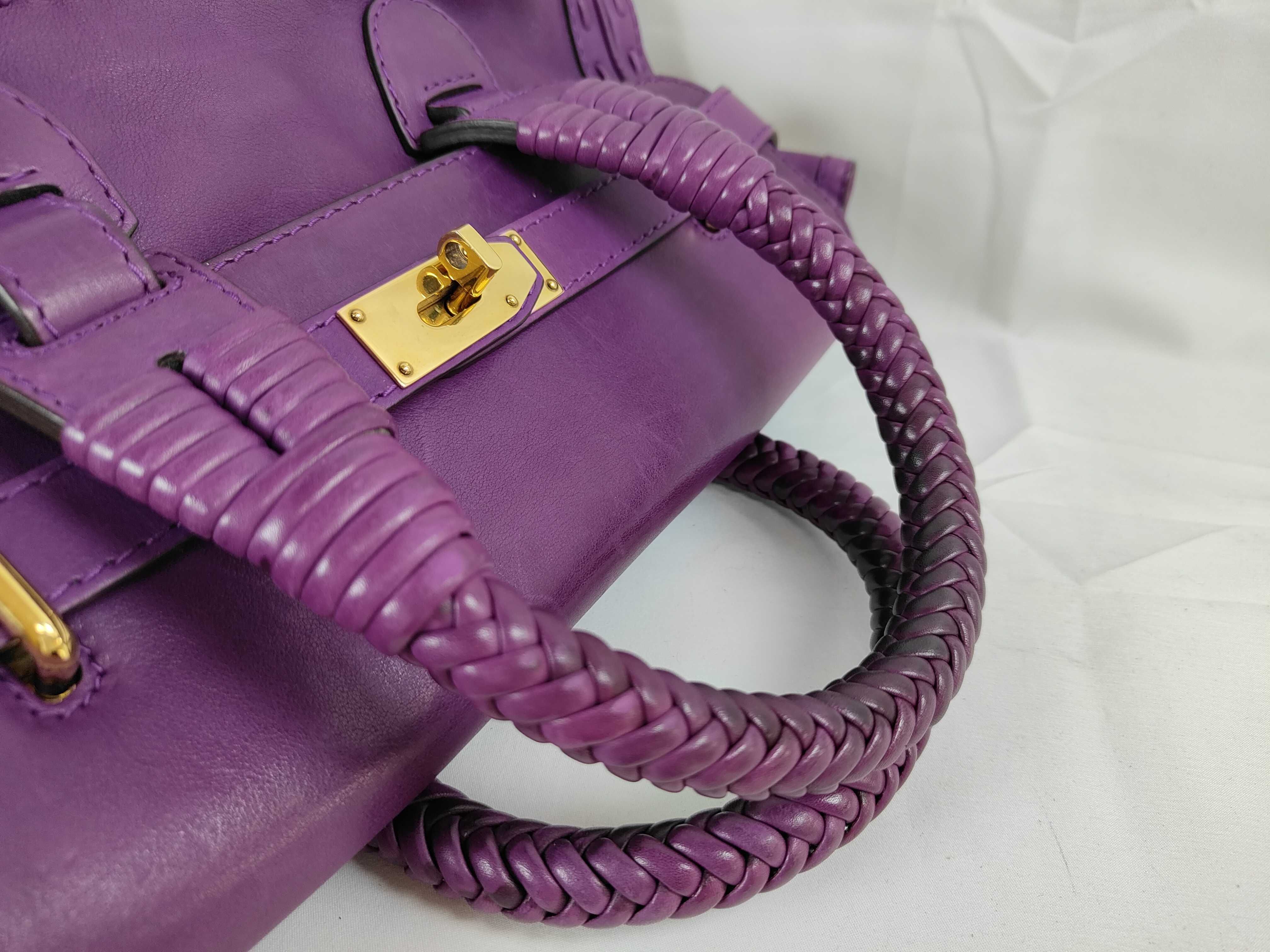 (Tom Ford era) Woven Web Handbag Tote Bag — view 3