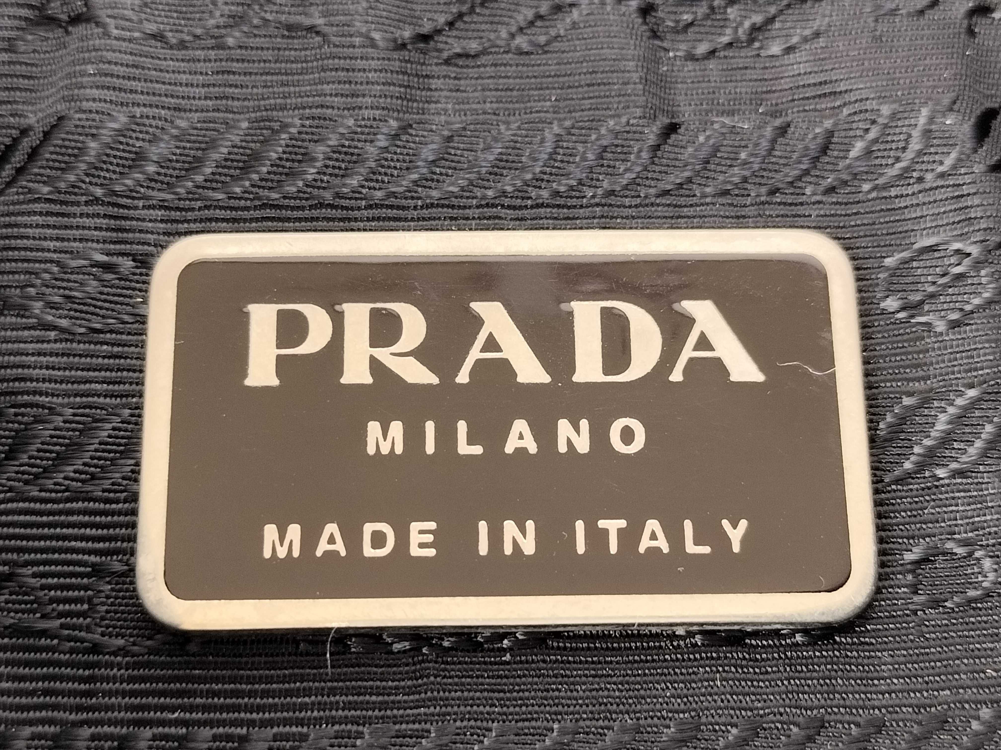 Nylon Prada Shoulder Bag Nylon Leather Shoulder Bag — view 12