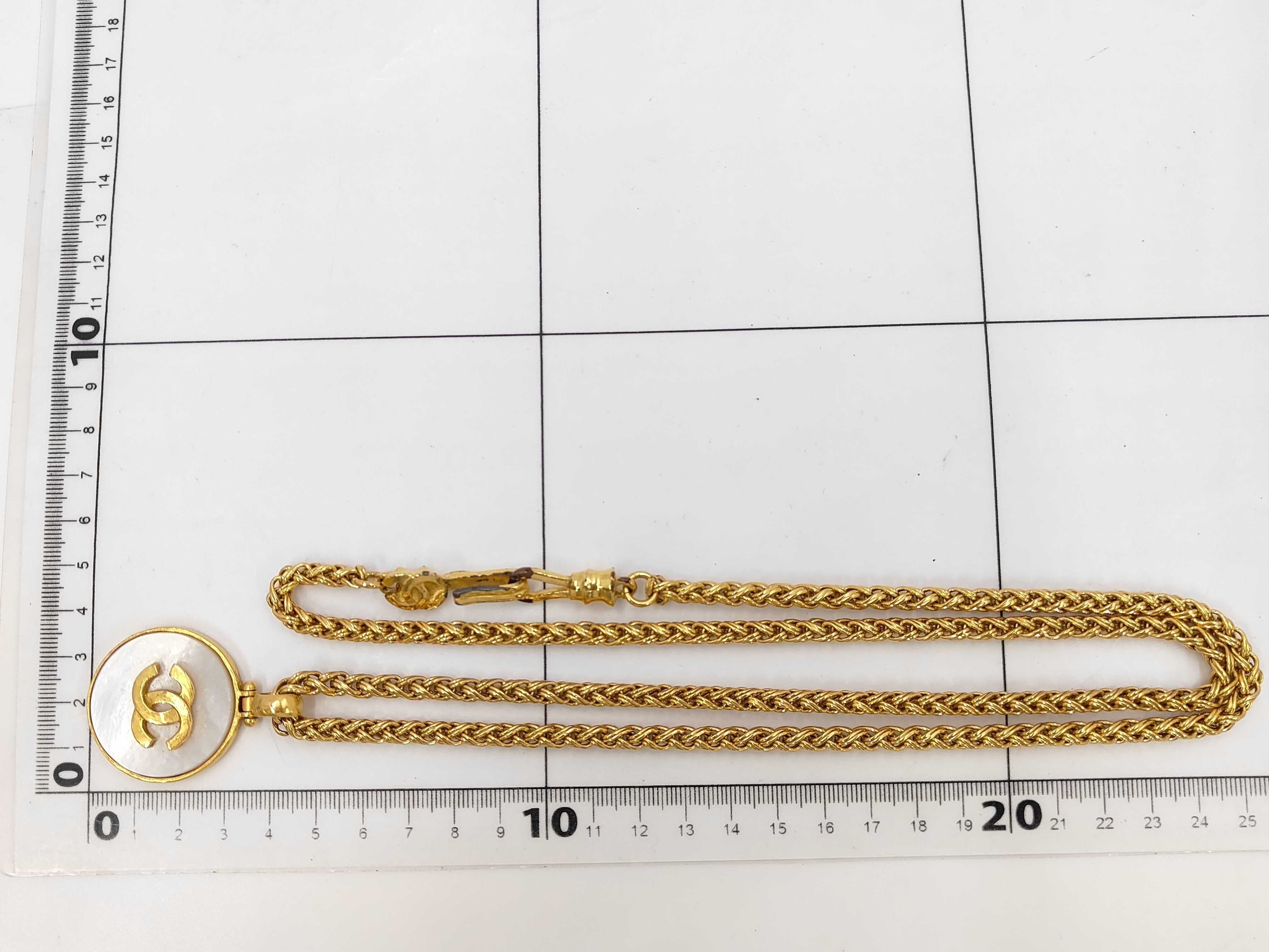 Coco Mark Chain Belt — view 8