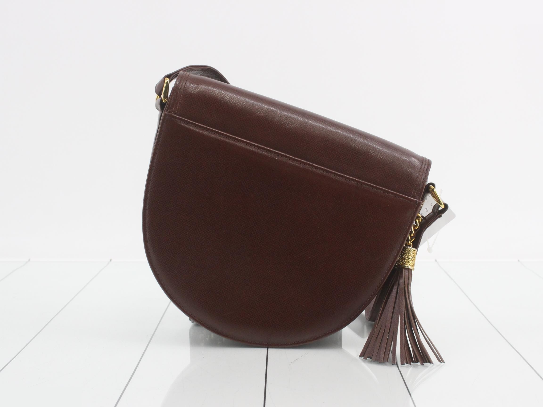 (bag) - Shoulder bag, leather, brown — view 2
