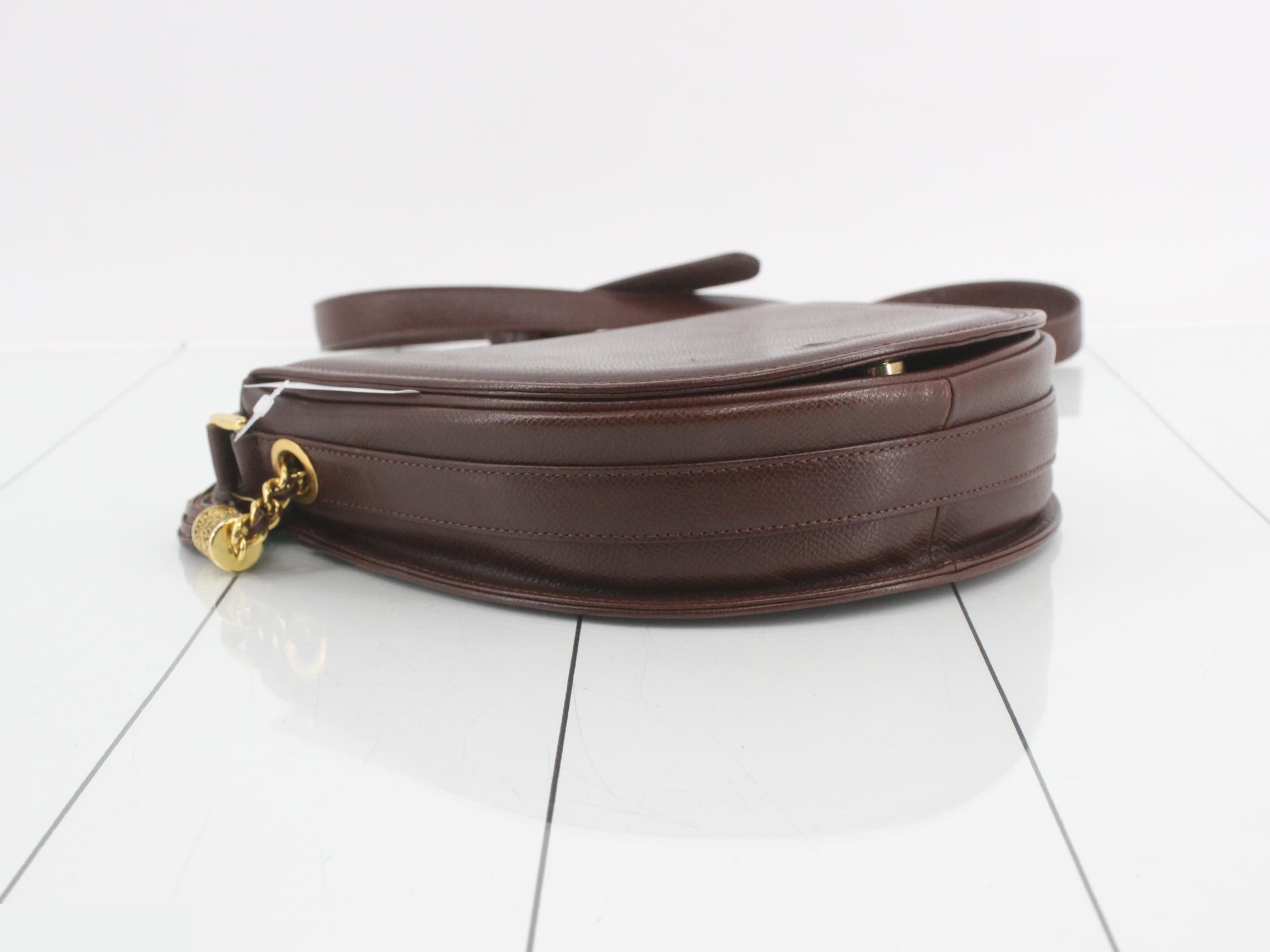 (bag) - Shoulder bag, leather, brown — view 5