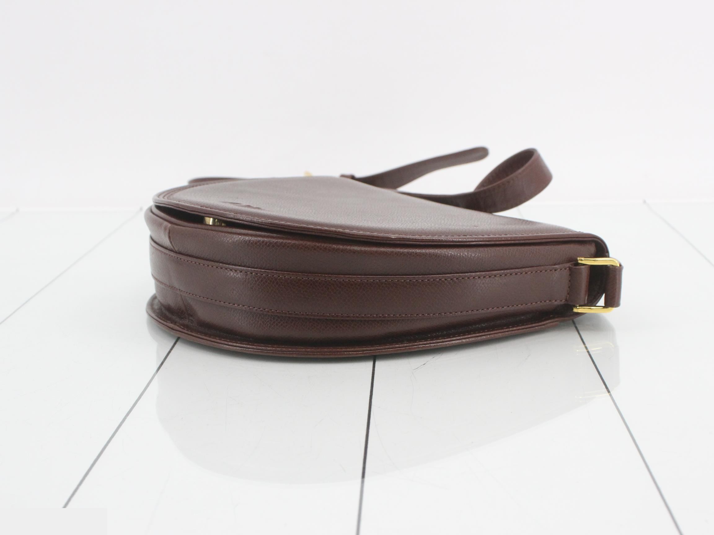 (bag) - Shoulder bag, leather, brown — view 6