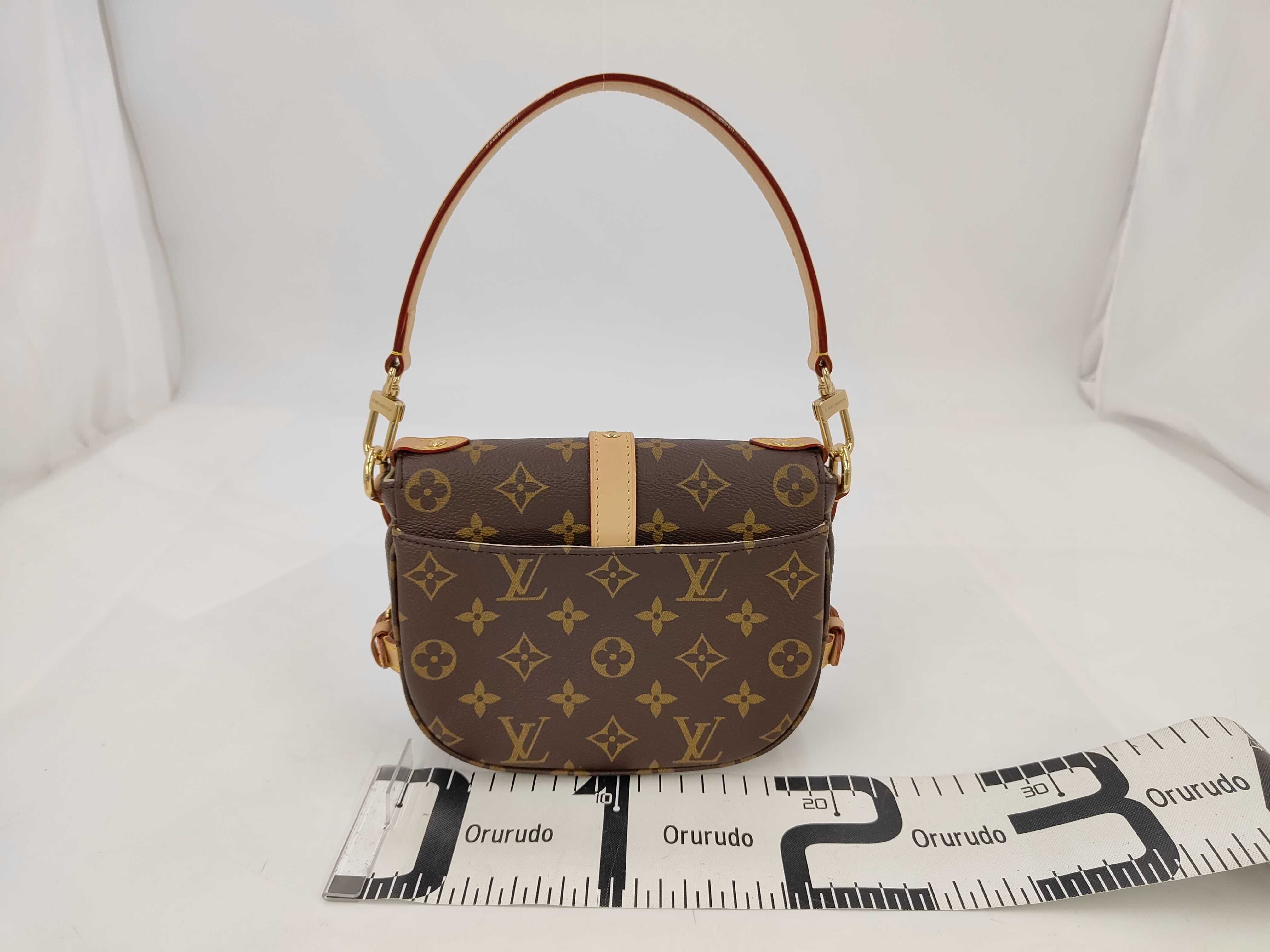 Monogram Louis Vuitton Brown Monogram Saumur BB M46740 2-Way Bag — view 2