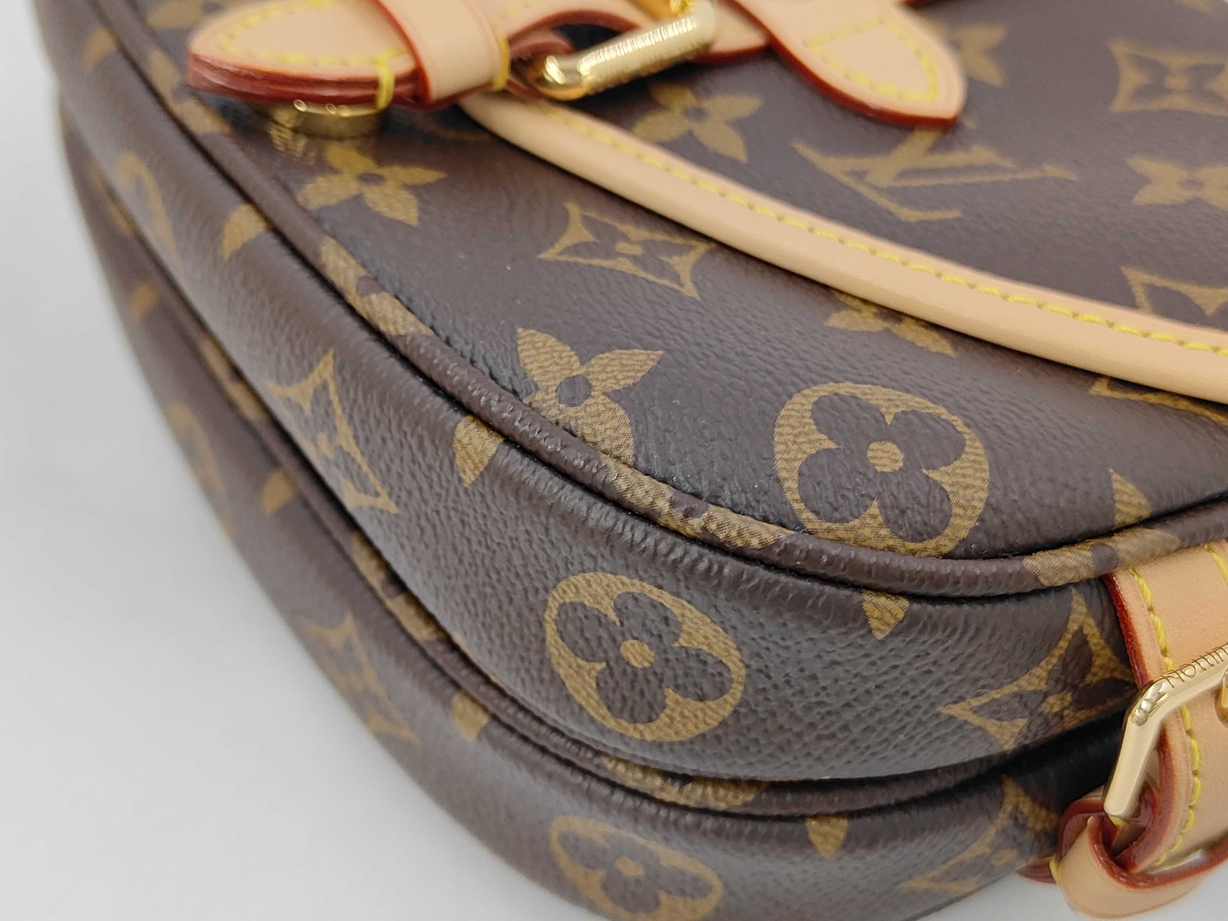 Monogram Louis Vuitton Brown Monogram Saumur BB M46740 2-Way Bag — view 4