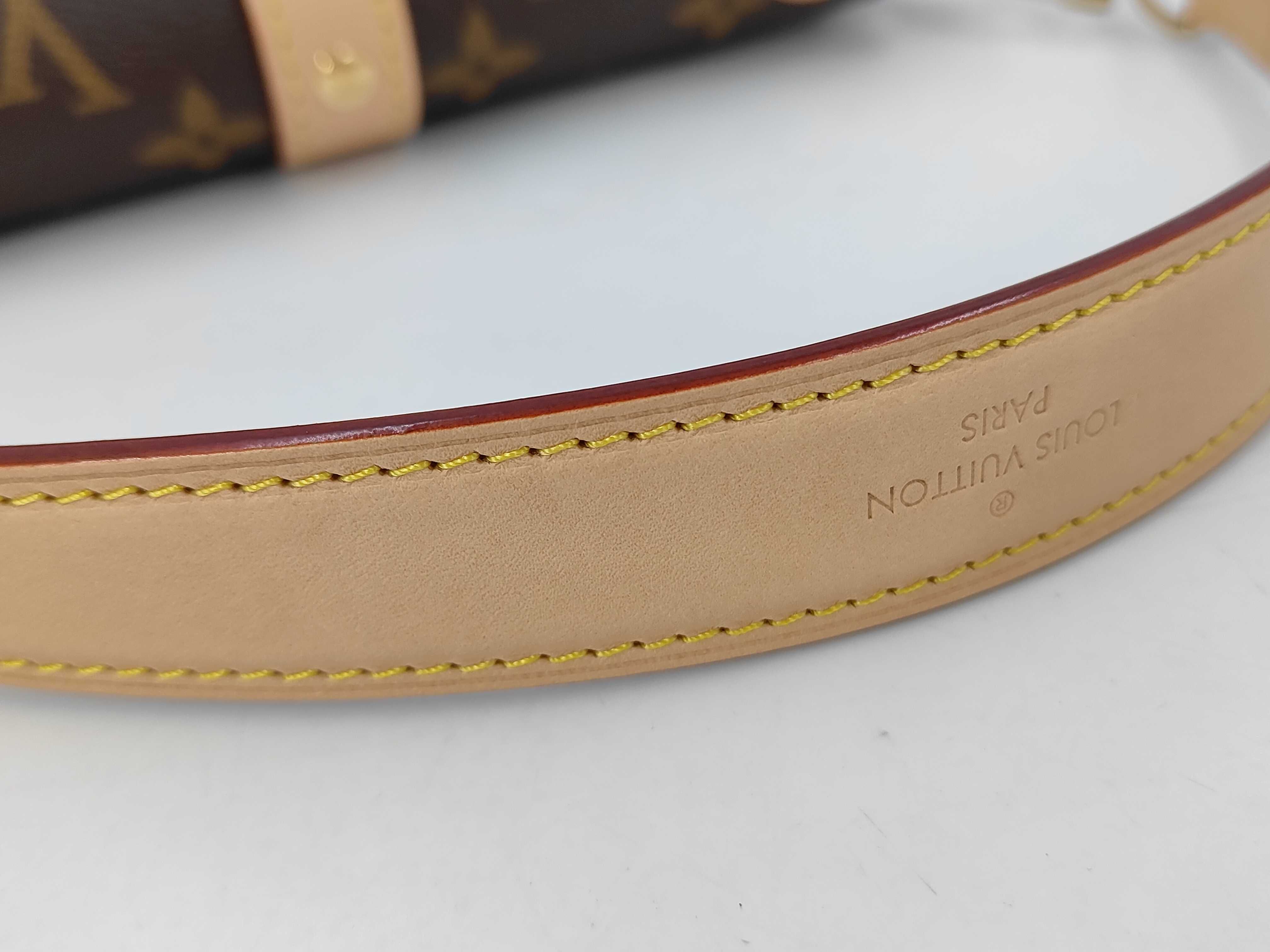Monogram Louis Vuitton Brown Monogram Saumur BB M46740 2-Way Bag — view 6