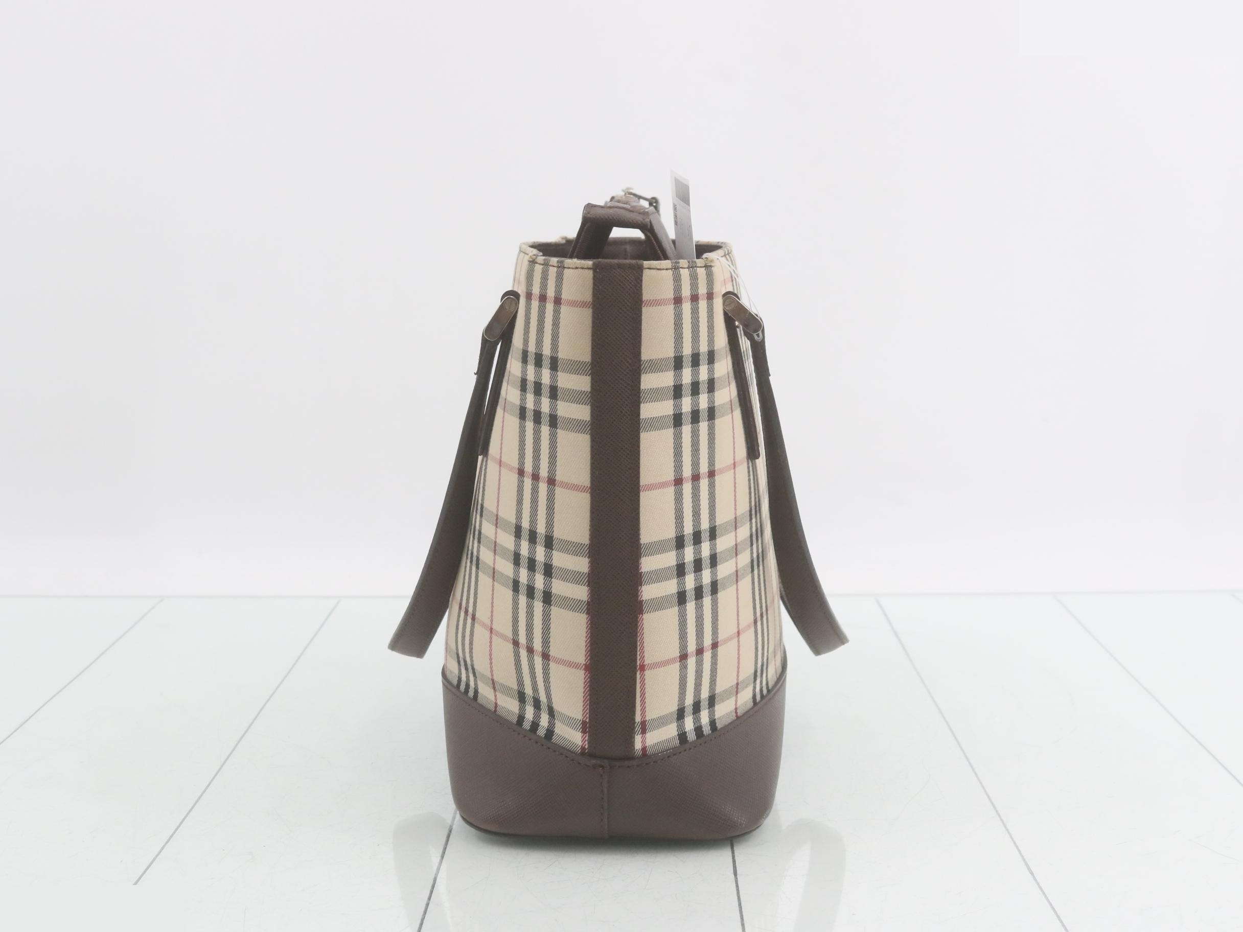 Handmade Nova Check Beige Canvas — view 3