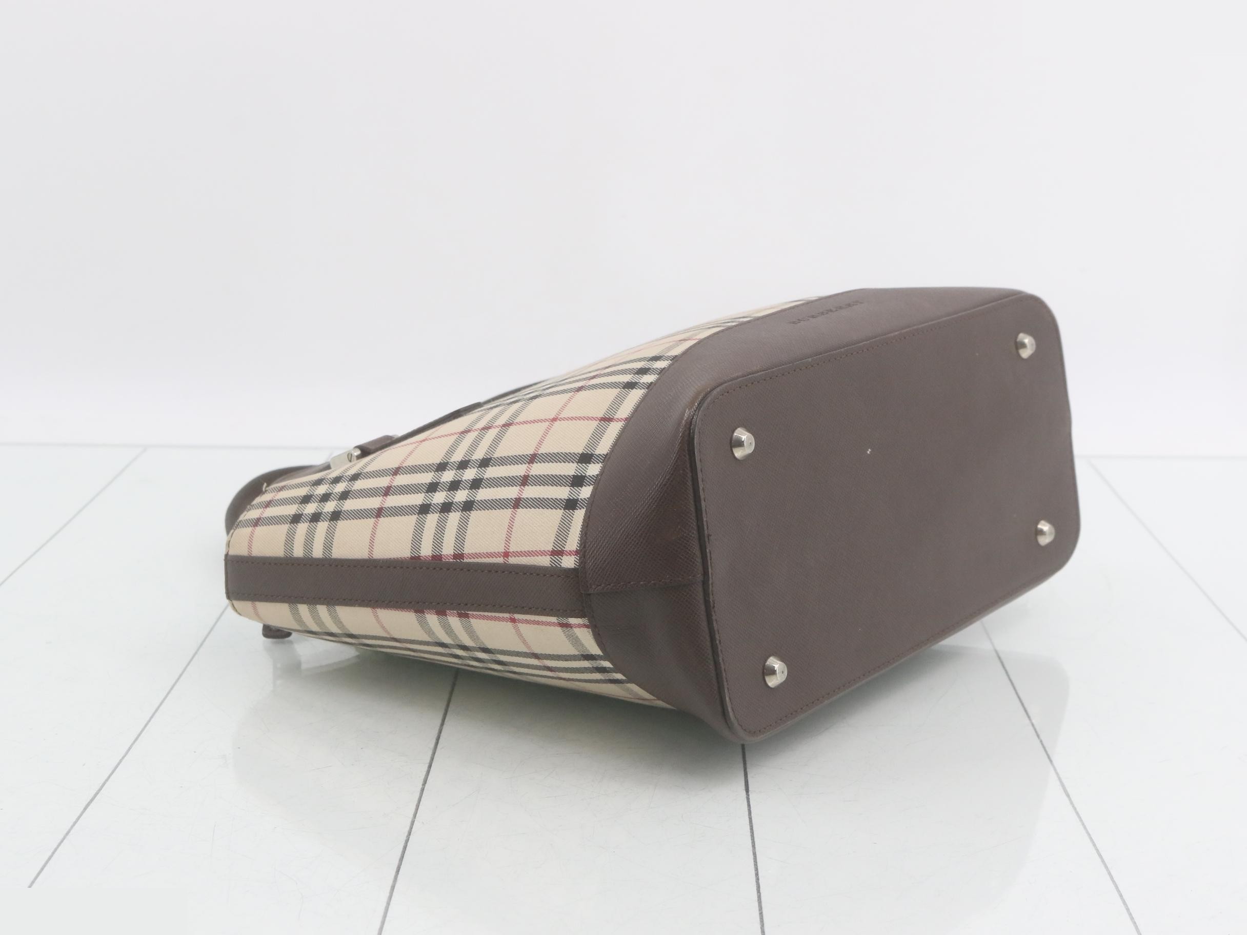 Handmade Nova Check Beige Canvas — view 5