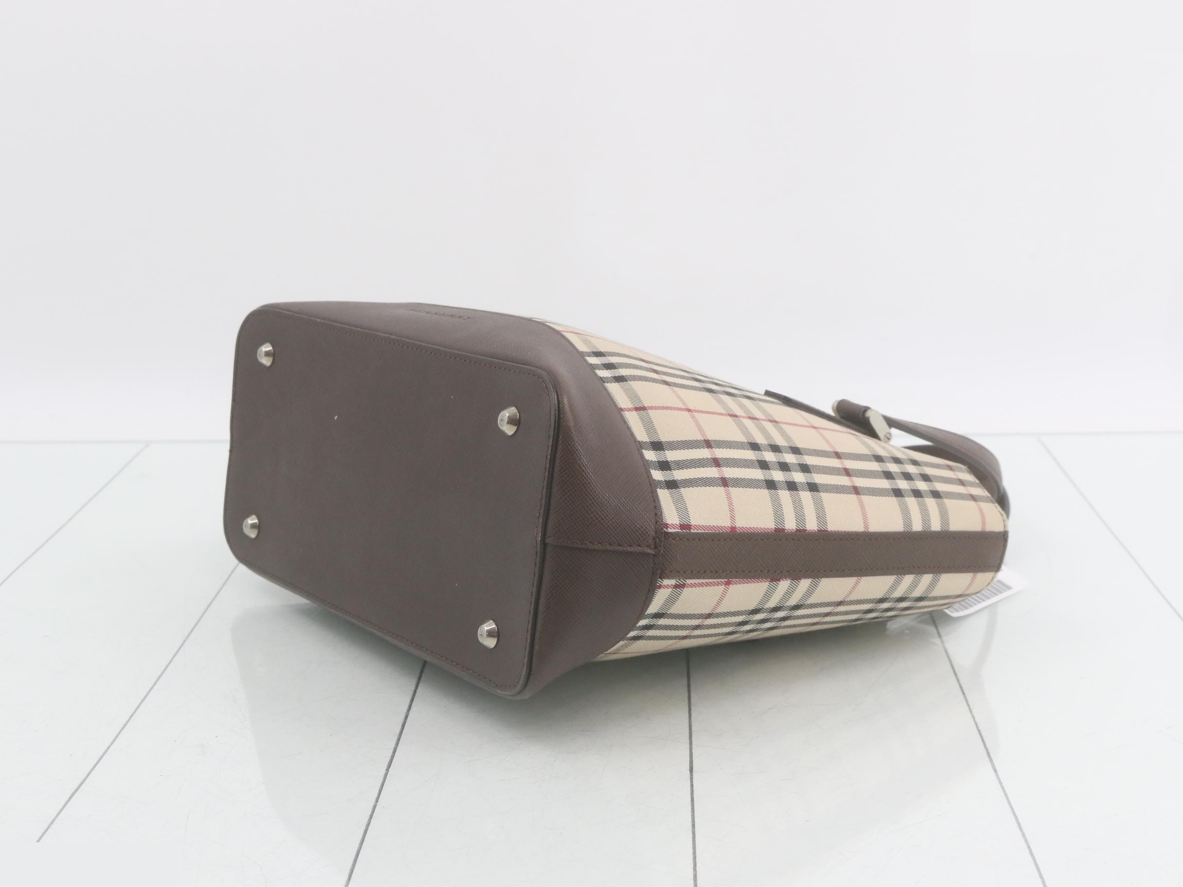 Handmade Nova Check Beige Canvas — view 6