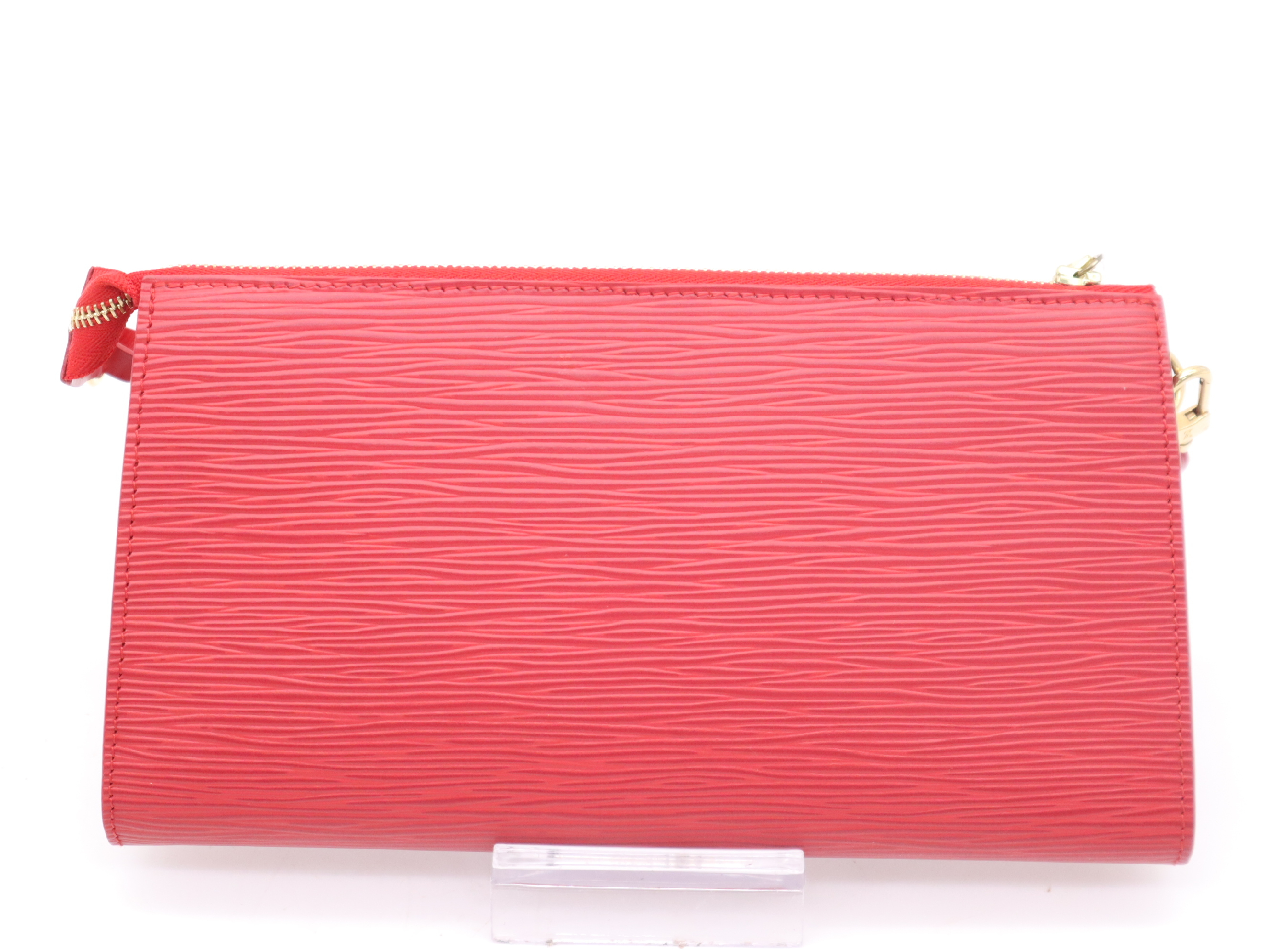 M52947 Epi Pochette Accessoires Castilian Red Pouch — view 2